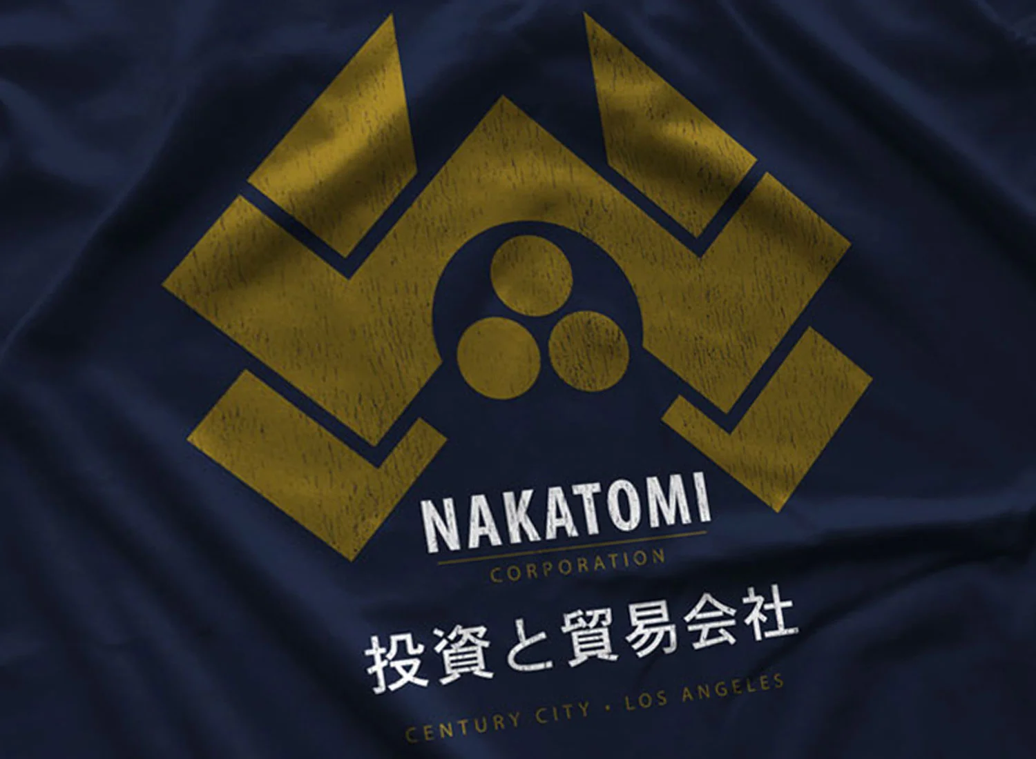 Nakatomi Corporation T-Shirt Navy Blue Die Hard Inspired S M L XL 2XL 3XL 4XL 5XL $16.49