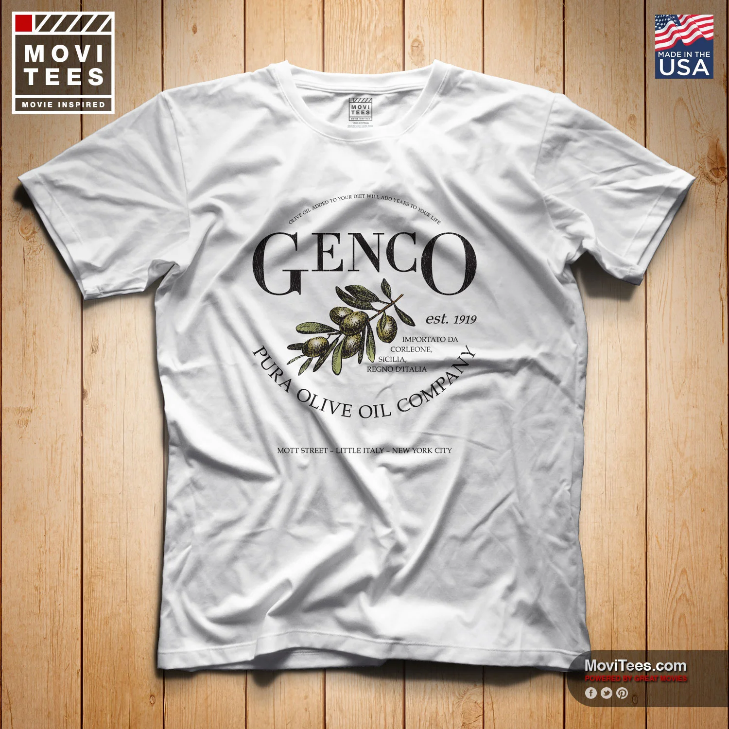 Genco Pura Olive Oil Co T-Shirt