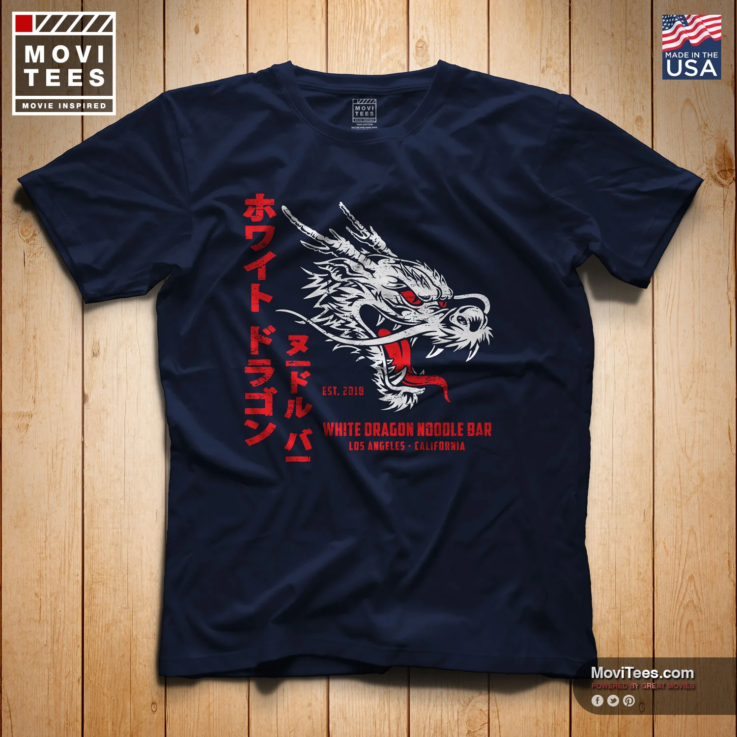White Dragon Noodle Bar T-Shirt