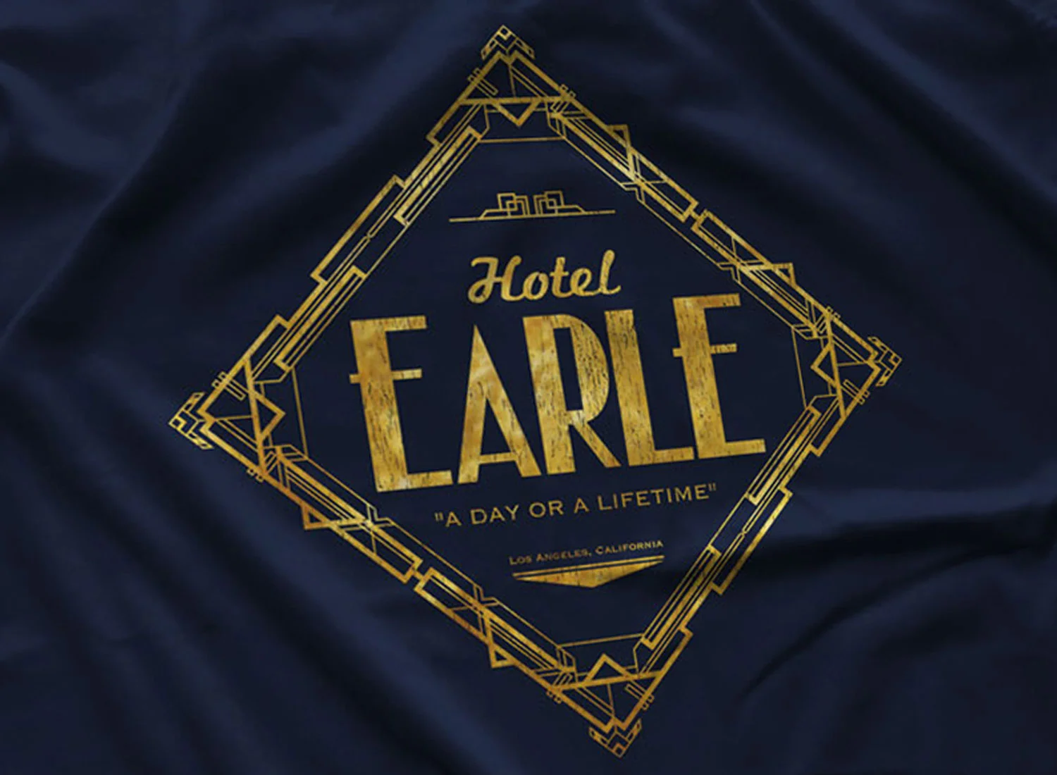 Hotel Earle T-Shirt Navy Blue Barton Fink Inspired S M L XL 2XL 3XL 4XL 5XL $16.49