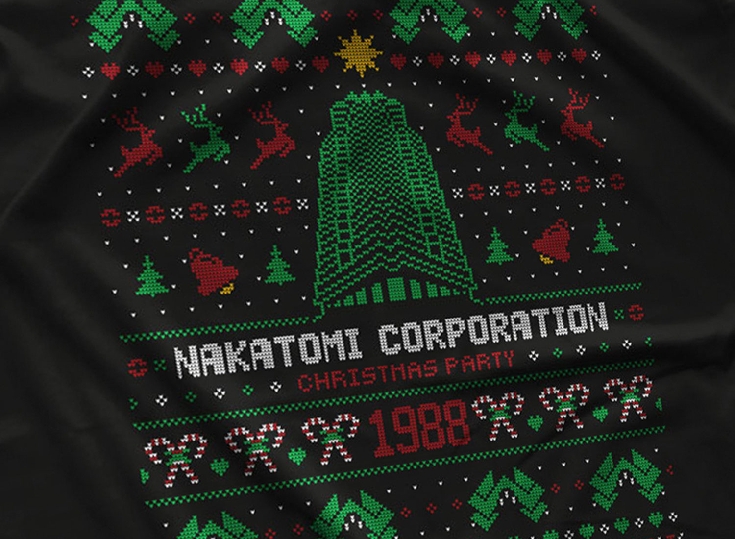 Die Hard Welcome to The Party Pal,Xmas Festive Gift Jumper Top Merry Christmas Party Nakatomi Corporation 1988 Jumper 