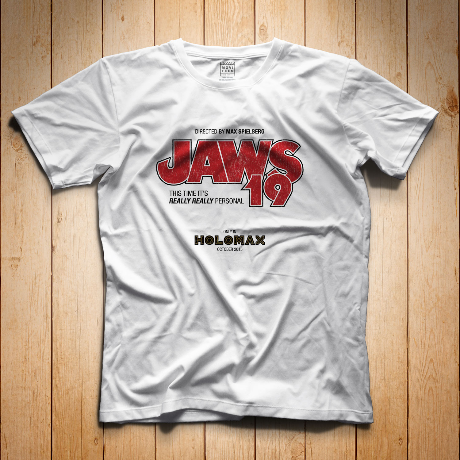 Unisex T-shirt Back To The Future Jaws 19 Cotton Graphic T-shirt