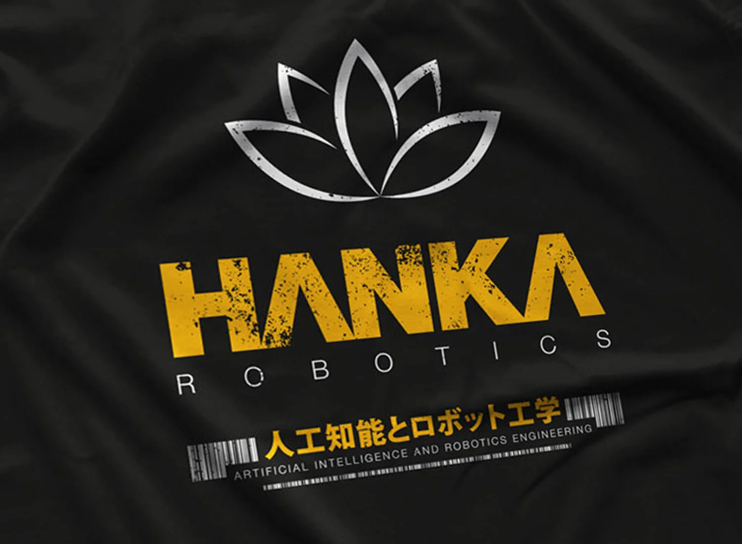 Hanka Robotics T-Shirt Black Ghost in the Shell Inspired S M L XL 2XL 3XL 4XL 5XL $16.49