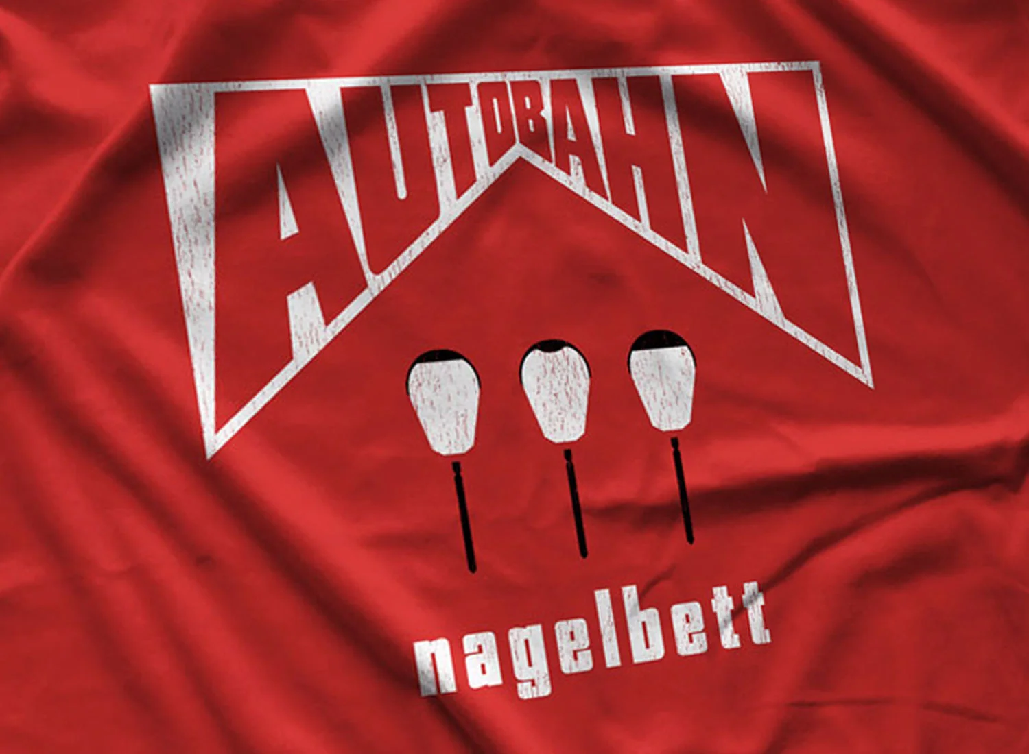 Autobahn Nagelbett T-Shirt Red The Big Lebowski Inspired S M L XL 2XL 3XL 4XL 5XL $16.49