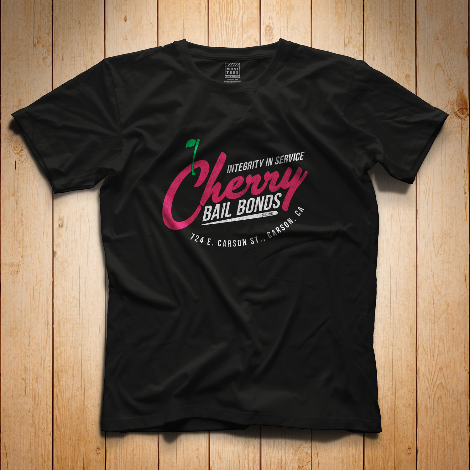 Cherry Bail Bonds T-Shirt inspired by Jackie Brown - Regular T-Shirt ...