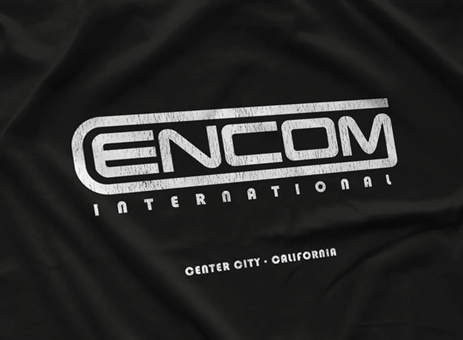 Encom International T-Shirt Black Tron Inspired S M L XL 2XL 3XL 4XL 5XL $16.49