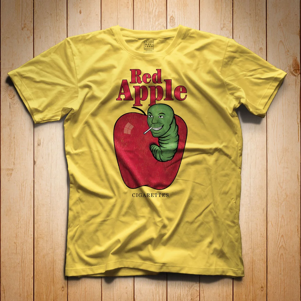 Red Apple T-Shirt inspired by Pulp Fiction, From Dusk Till Dawn & Kill Bill 