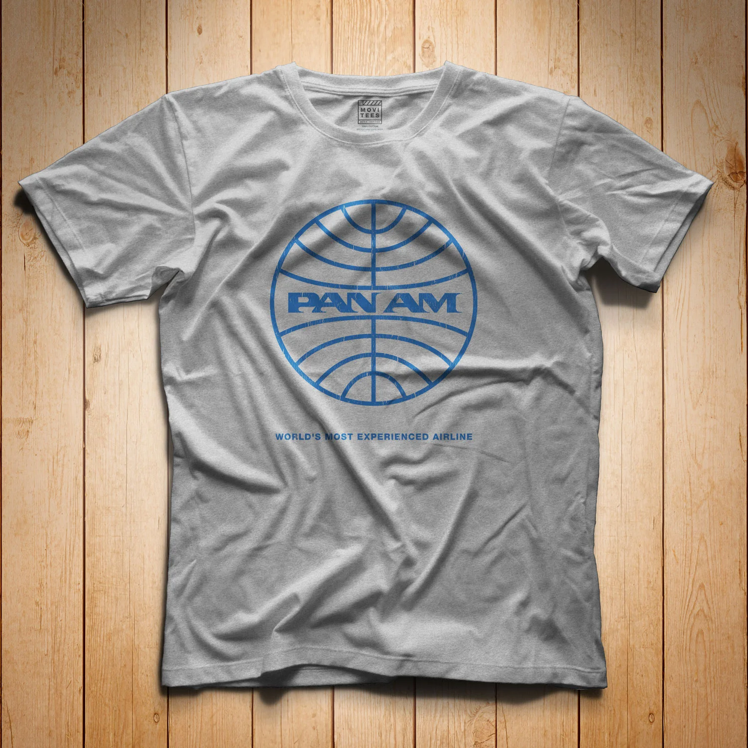 Pan Am Airlines T-Shirt Sport Grey Catch Me If You Can Inspired S M L XL 2XL 3XL 4XL 5XL $16.49