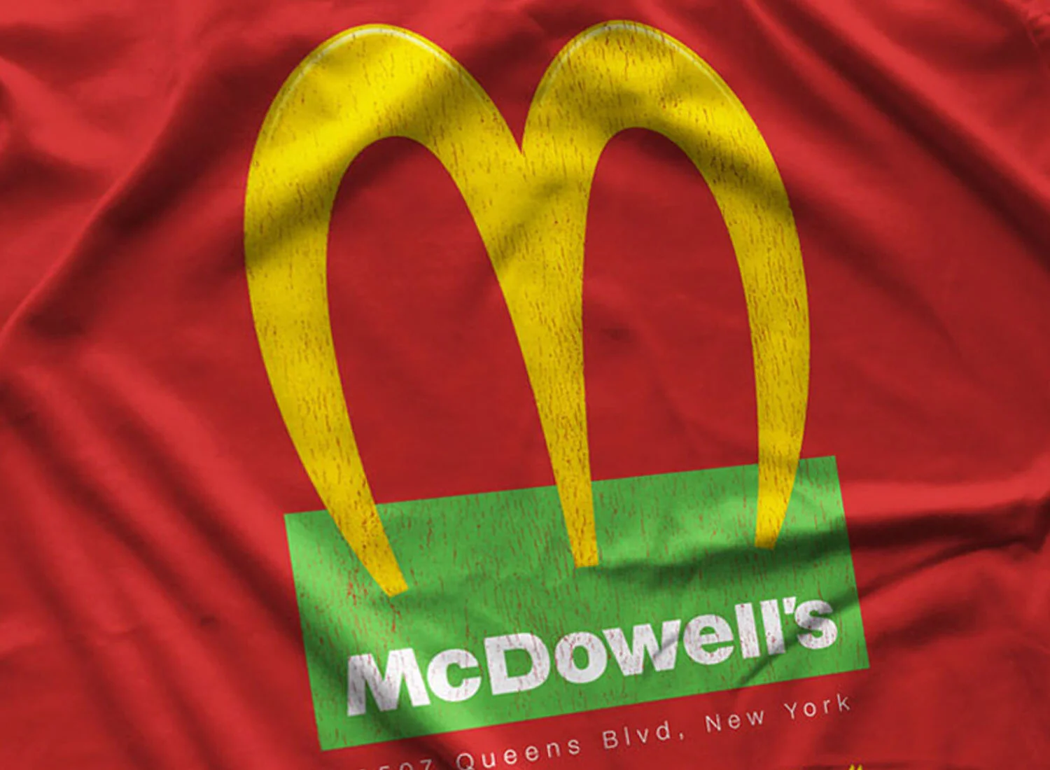 McDowell's T-Shirt Red Coming to America Inspired S M L XL 2XL 3XL 4XL 5XL $16.49