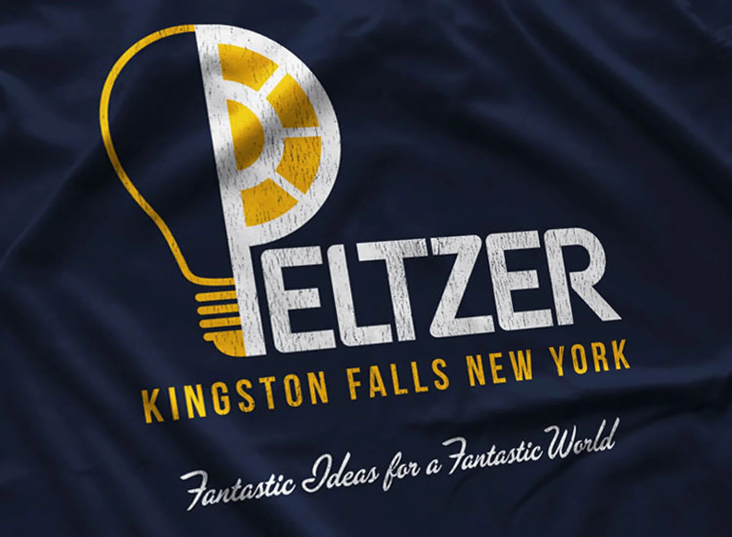 Peltzer T-Shirt Navy Blue Gremlins Inspired S M L XL 2XL 3XL 4XL 5XL $16.49