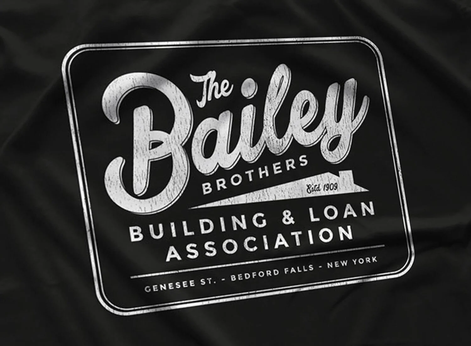 The Bailey Brothers Long Sleeve T-Shirt Black It's A Wonderful Life Inspired S M L XL 2XL 3XL 4XL 5XL $22.99