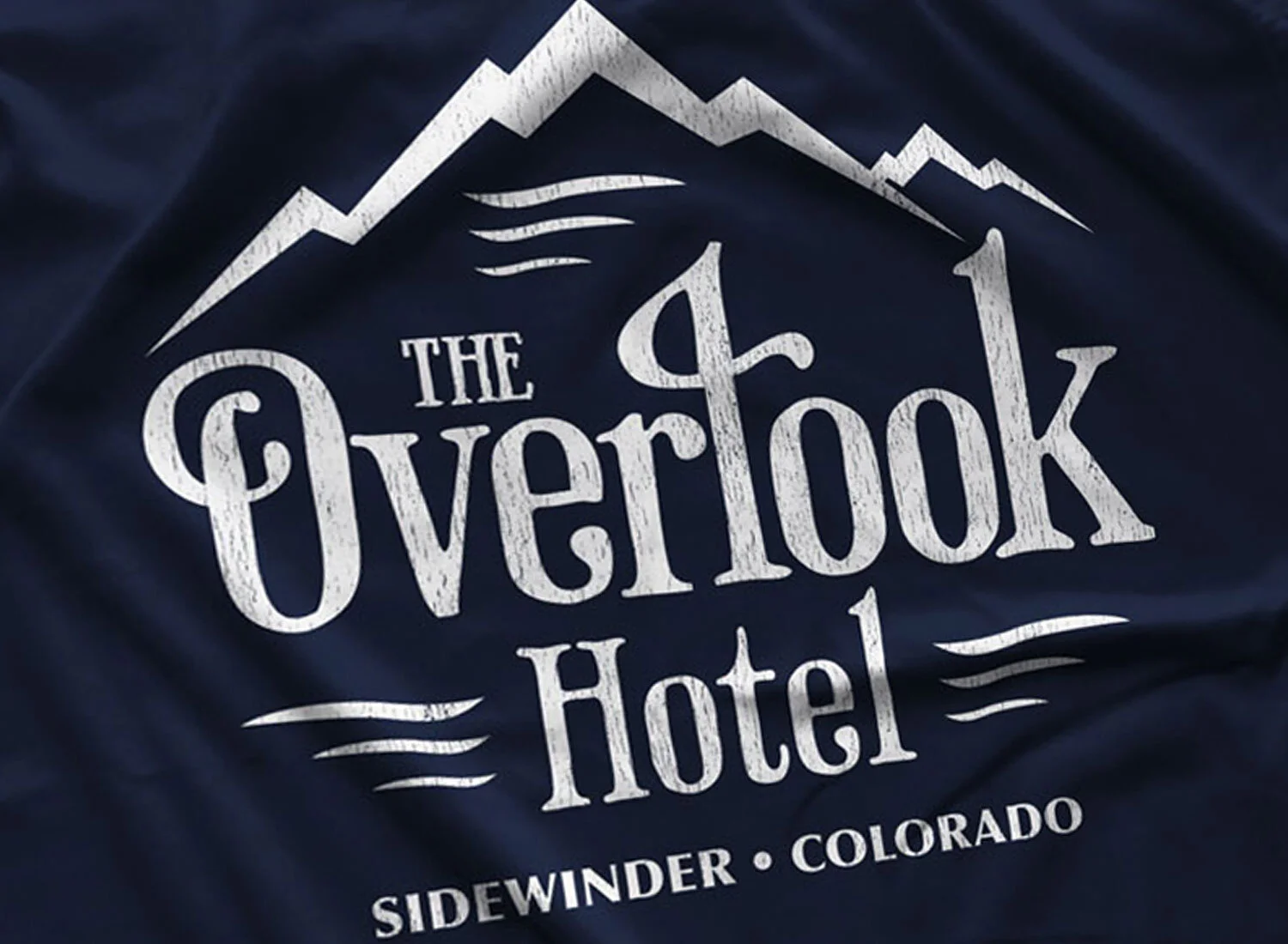 The Overlook Hotel T-Shirt Navy Blue The Shining Inspired S M L XL 2XL 3XL 4XL 5XL $16.49