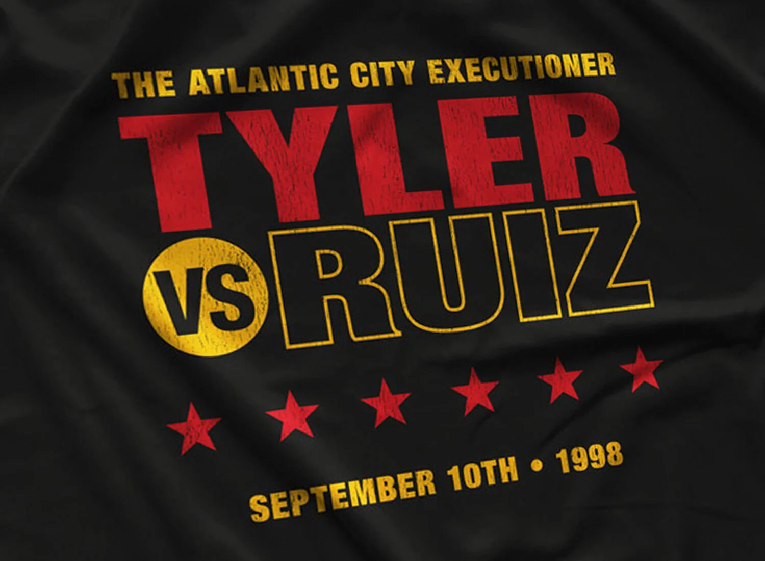 Tyler vs Ruiz T-Shirt inspired by 