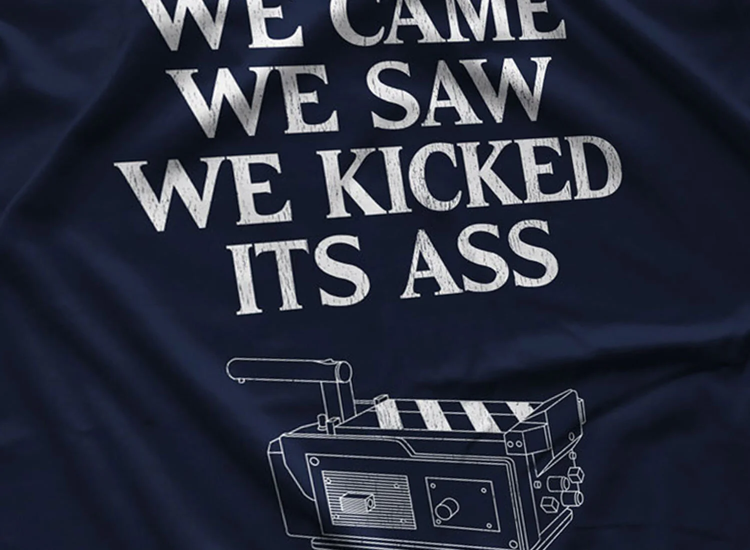 We Came We Saw We Kicked Its Ass T-Shirt, Ghostbusters Inspired, film shirts, obscure t-shirts, movie t-shirts, subtle geek shirts, shirts from movies, inspired tees, film clothing