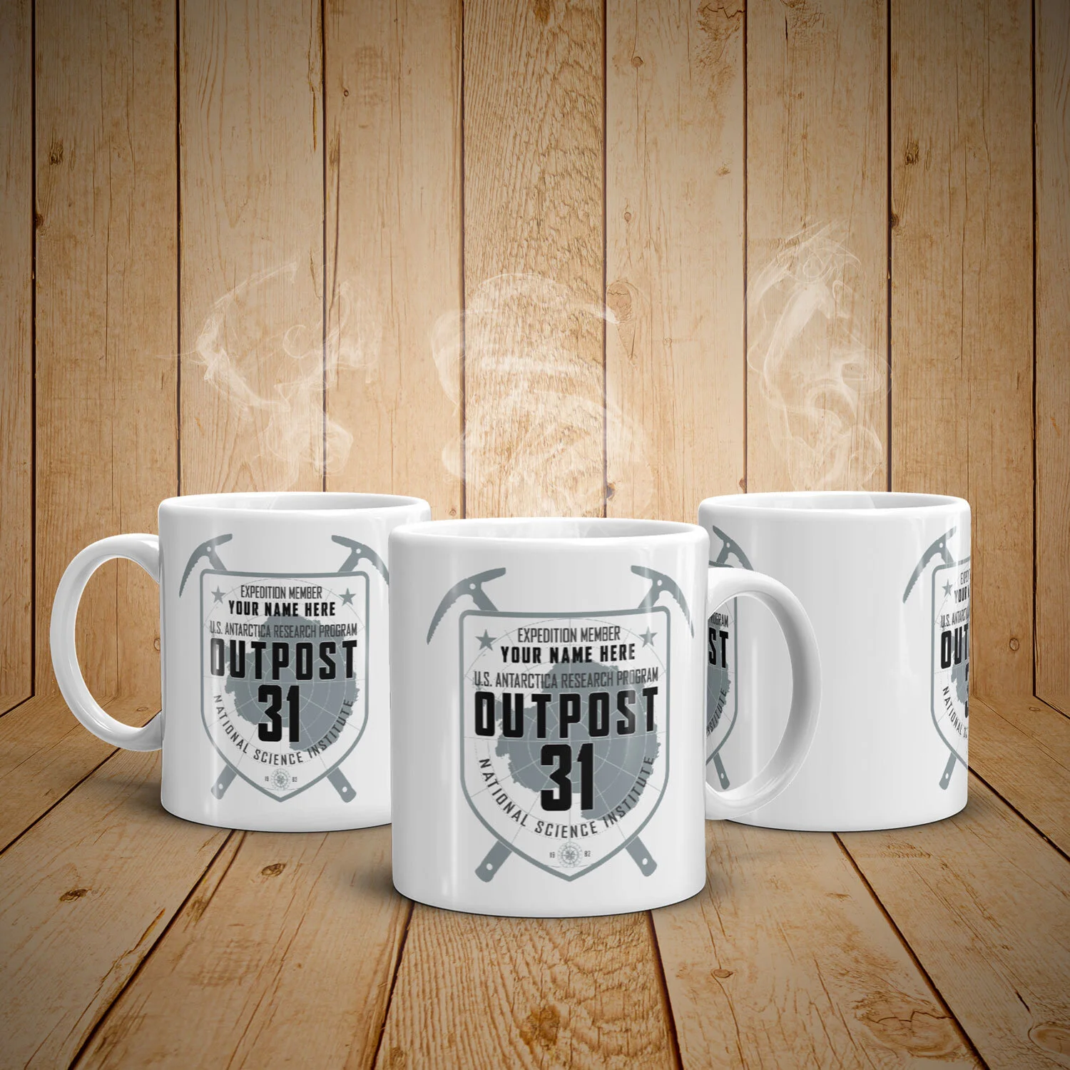 Customizable Outpost 31 Mug, The Thing Fan Art, The Thing Mug, Outpost 31 Coffee Mug