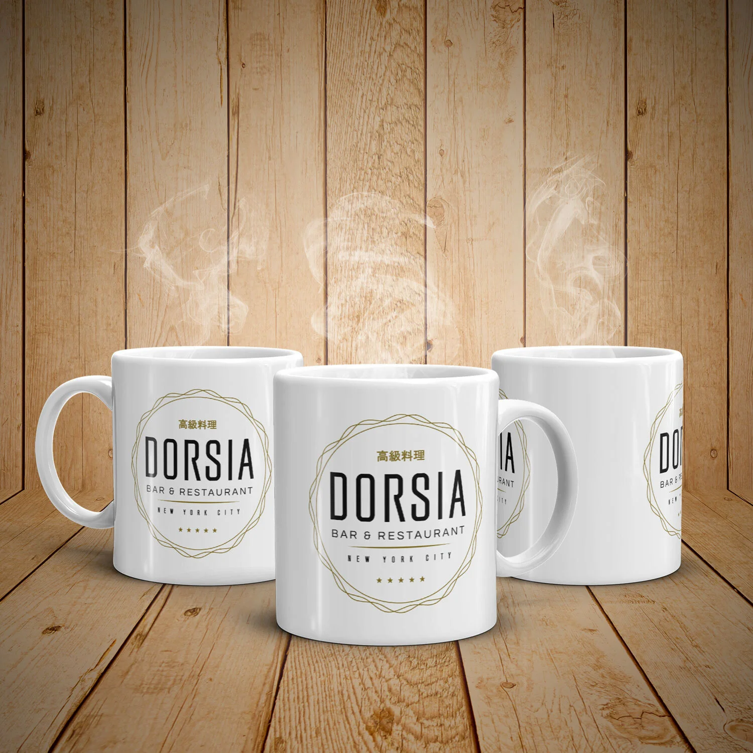 Dorsia Restaurant Mug White American Psycho Coffee Mug $21.99 incl shipping