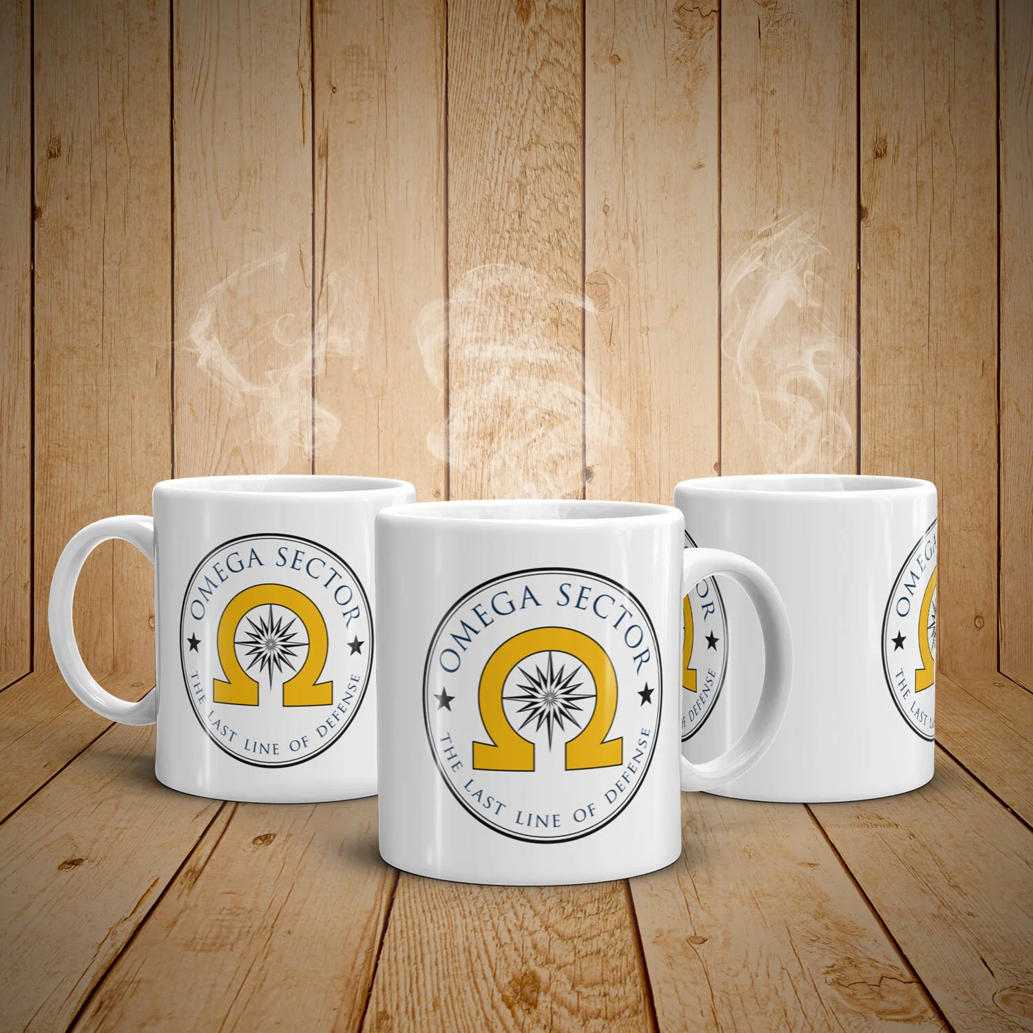 Omega Sector Mug, True Lies Mug $21.99