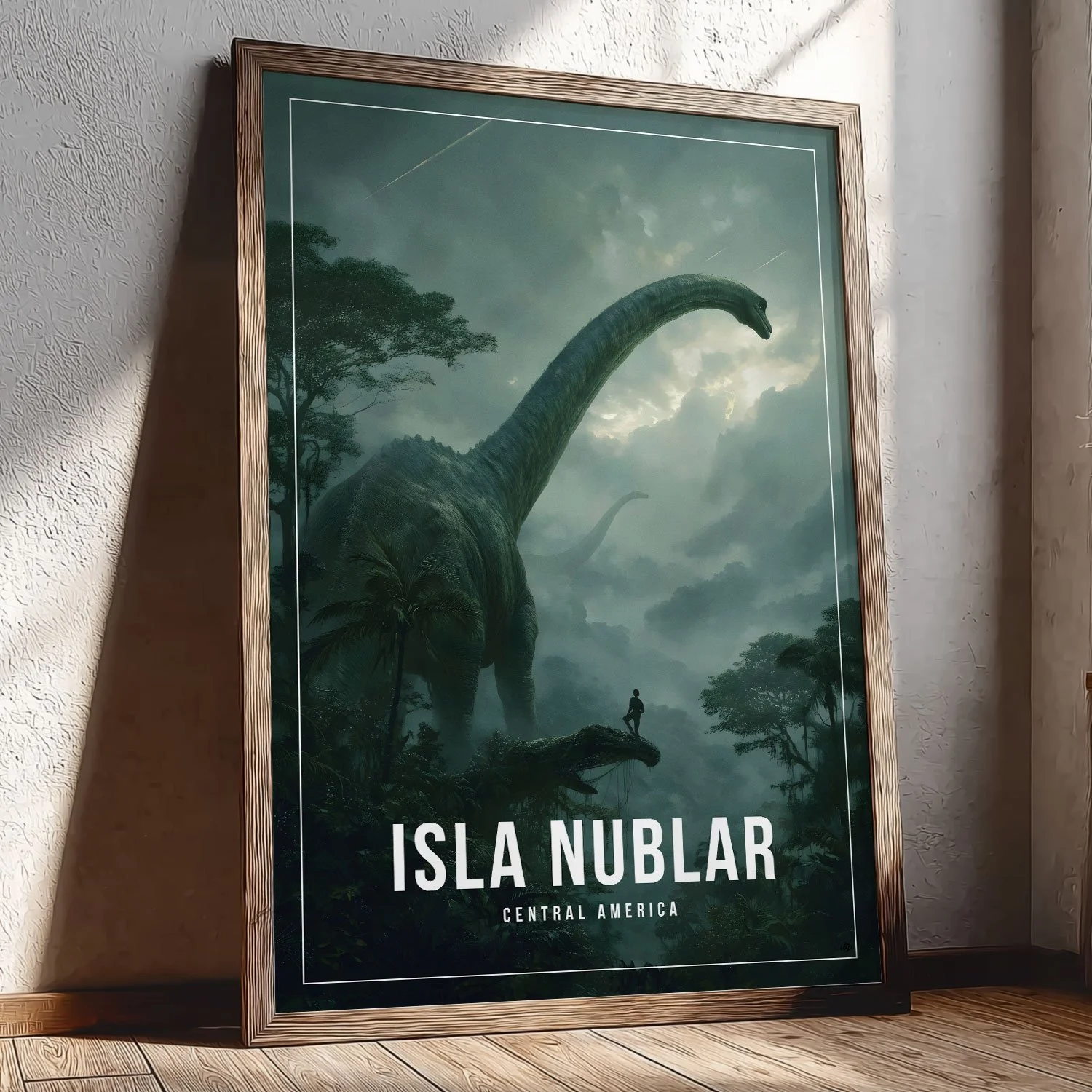 Isla Nublar poster inspired by Jurassic Park - Posters