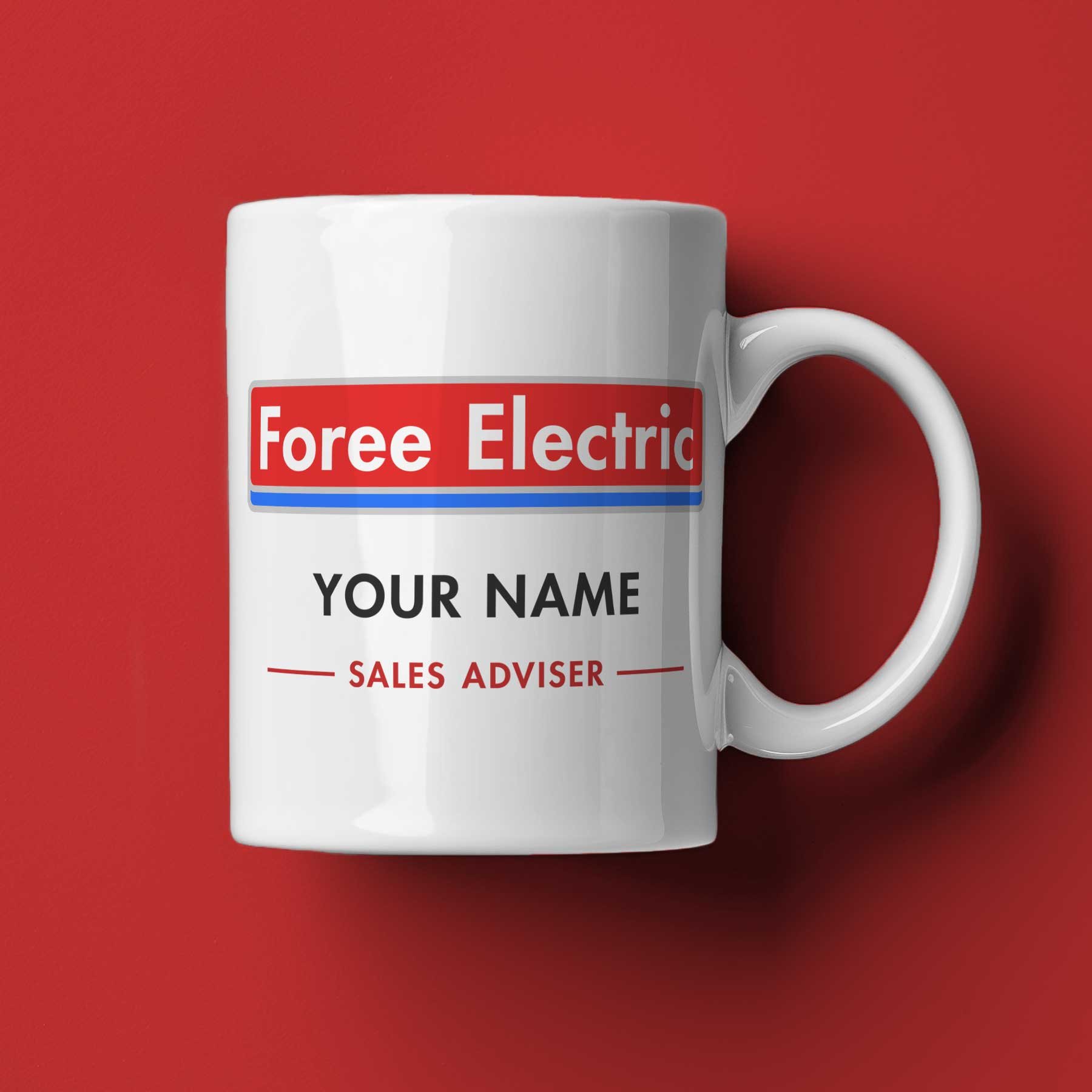 Personalized Foree Electric Mug inspired by Shaun of the Dead - Mugs