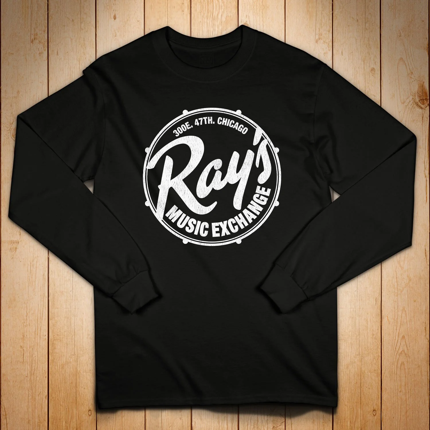 Ray's Music Exchange Long Sleeve T-Shirt in Black. Get your "The Blues Brothers"-inspired shirt in sizes S to 5XL, starting at just $27.99 with free shipping.