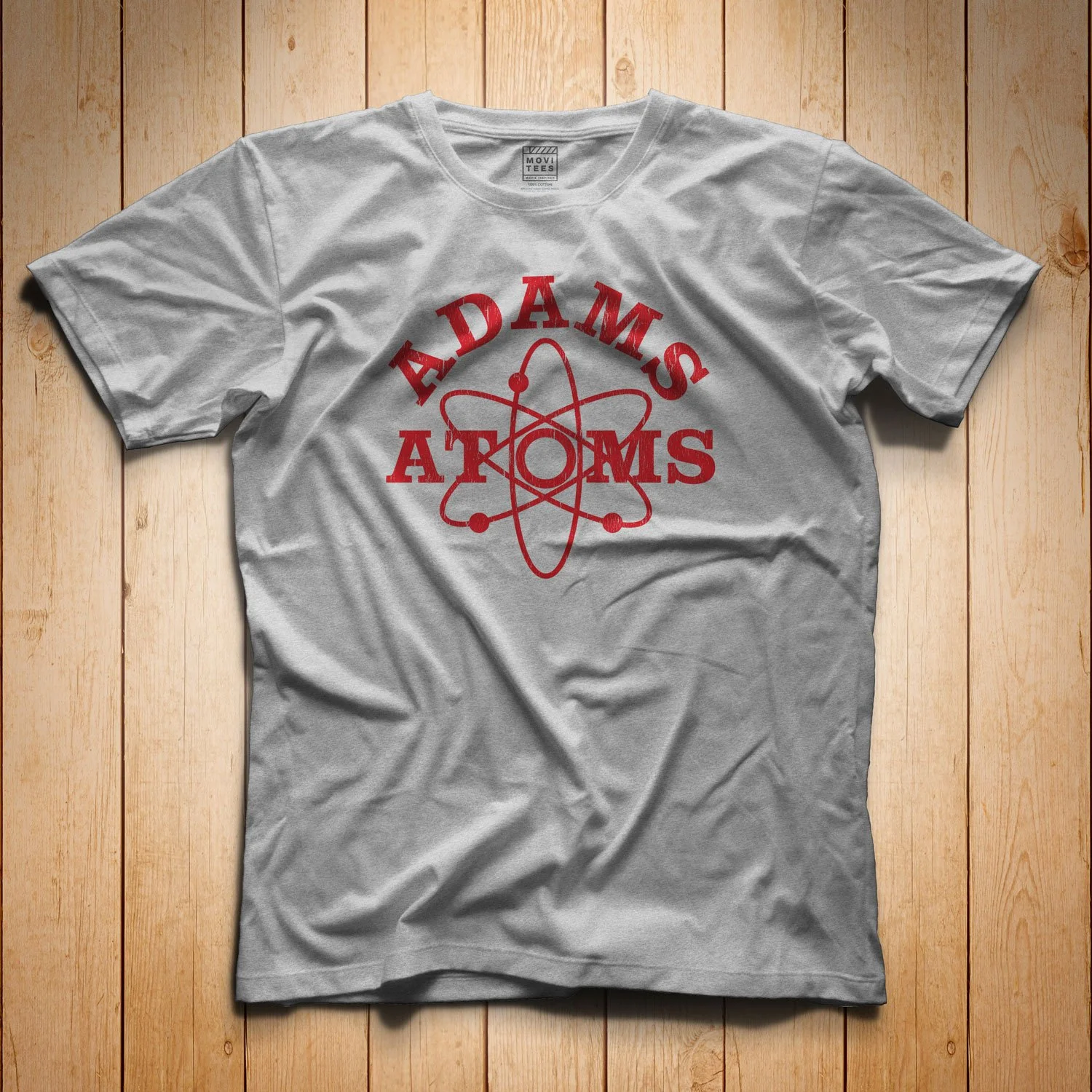 Adams Atoms T-Shirt in color Sport Grey, Revenge of the Nerds Inspired T-shirt in sizes S M L XL 2XL 3XL 4XL 5XL from $21.49