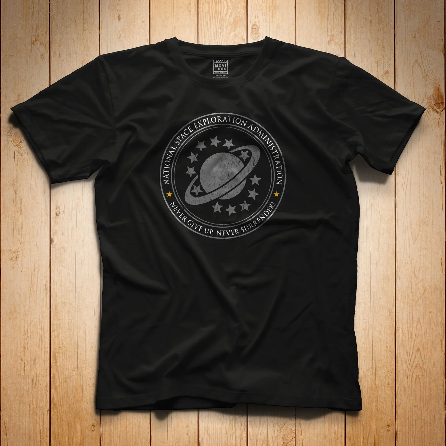 NSEA T-shirt in Black. Get your "Galaxy Quest"-inspired shirt in sizes S to 5XL, starting at just $21.49 with free shipping.