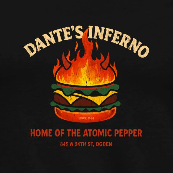 Dante's Inferno T-Shirt inspired by Dumb and Dumber - Regular T-Shirt