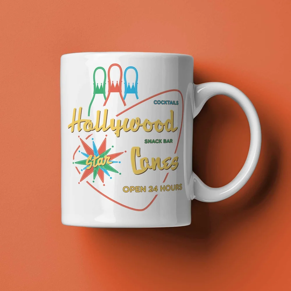 Hollywood Star Lanes Mug inspired by The Big Lebowski - Mugs  MoviTees