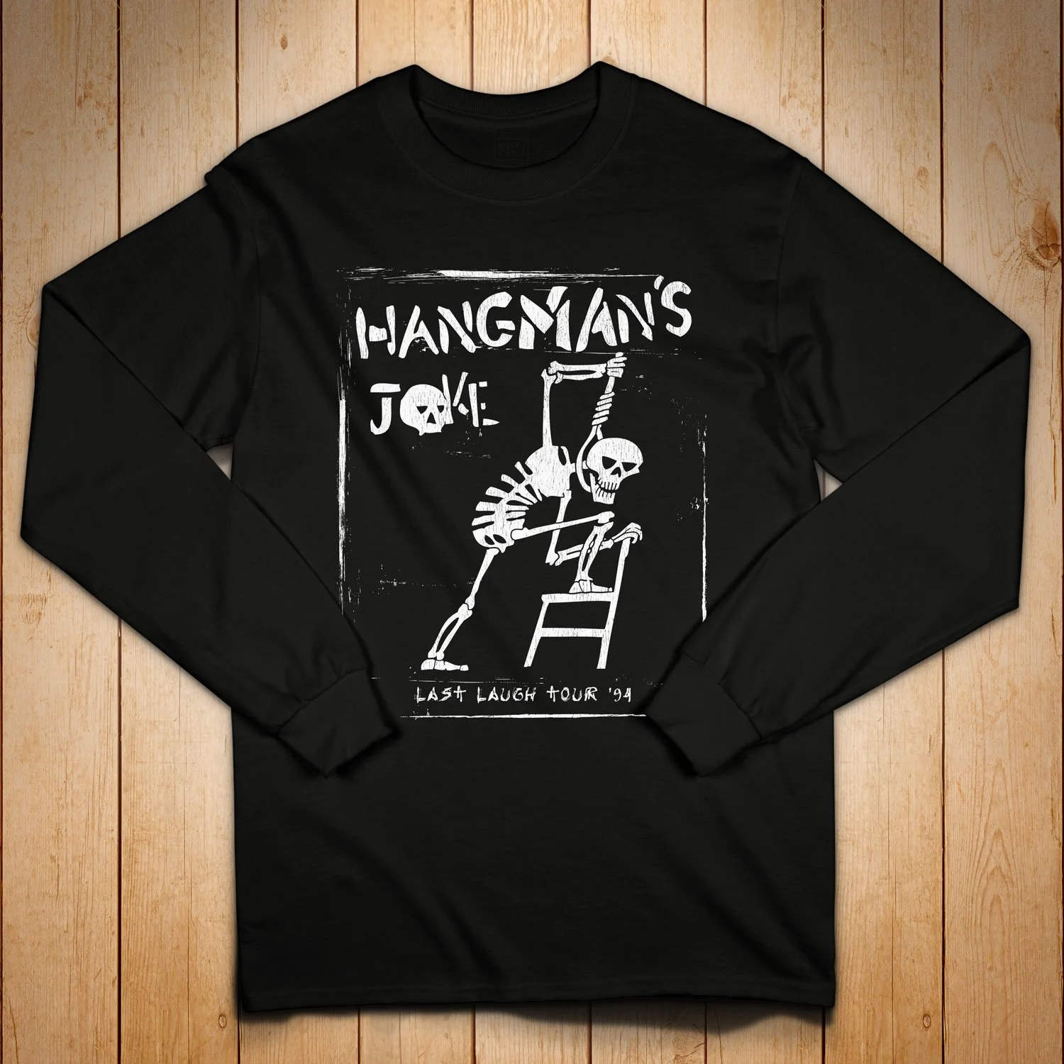 Hangman's Joke T-Shirt inspired by The Crow - Long Sleeve Shirts