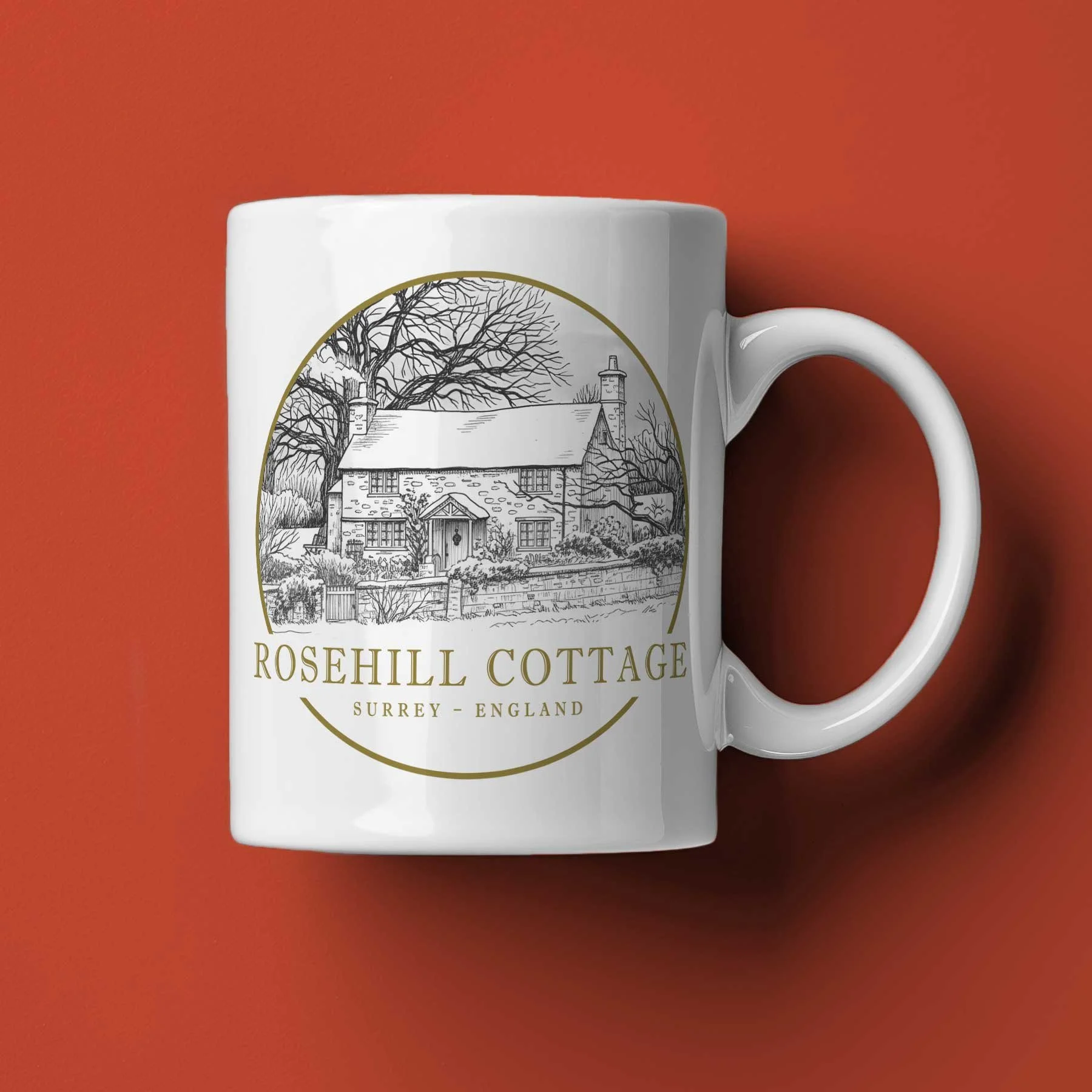 Rosehill Cottage Mug inspired by The Holiday - Mugs