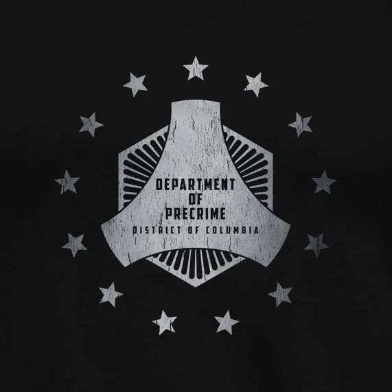 Department of PreCrime T-Shirt inspired by Minority Report - Regular T-Shirt