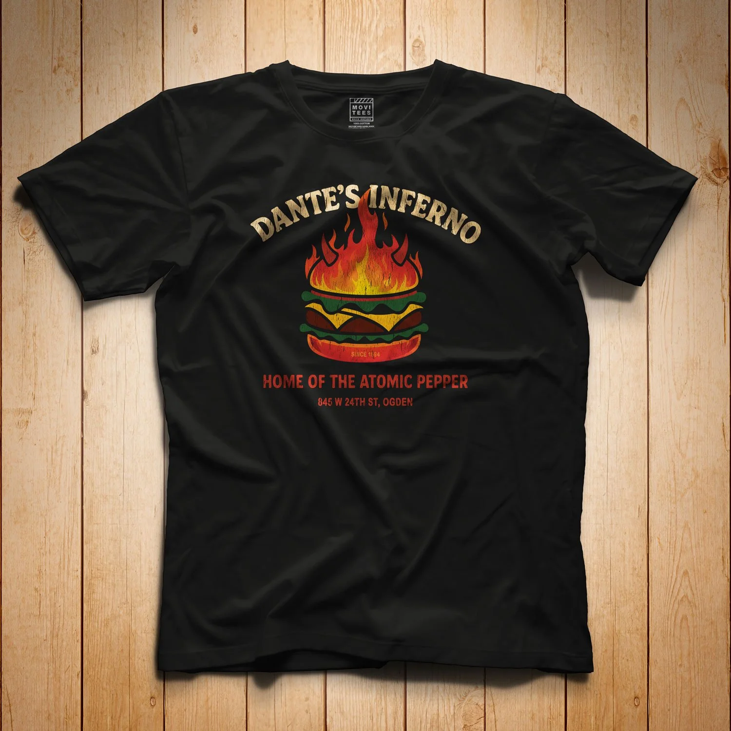 Dante’s Inferno T-Shirt in Black. Dumb and Dumber Inspired shirt in sizes: S M L XL 2XL 3XL 4XL 5XL from $21.49 with free shipping.