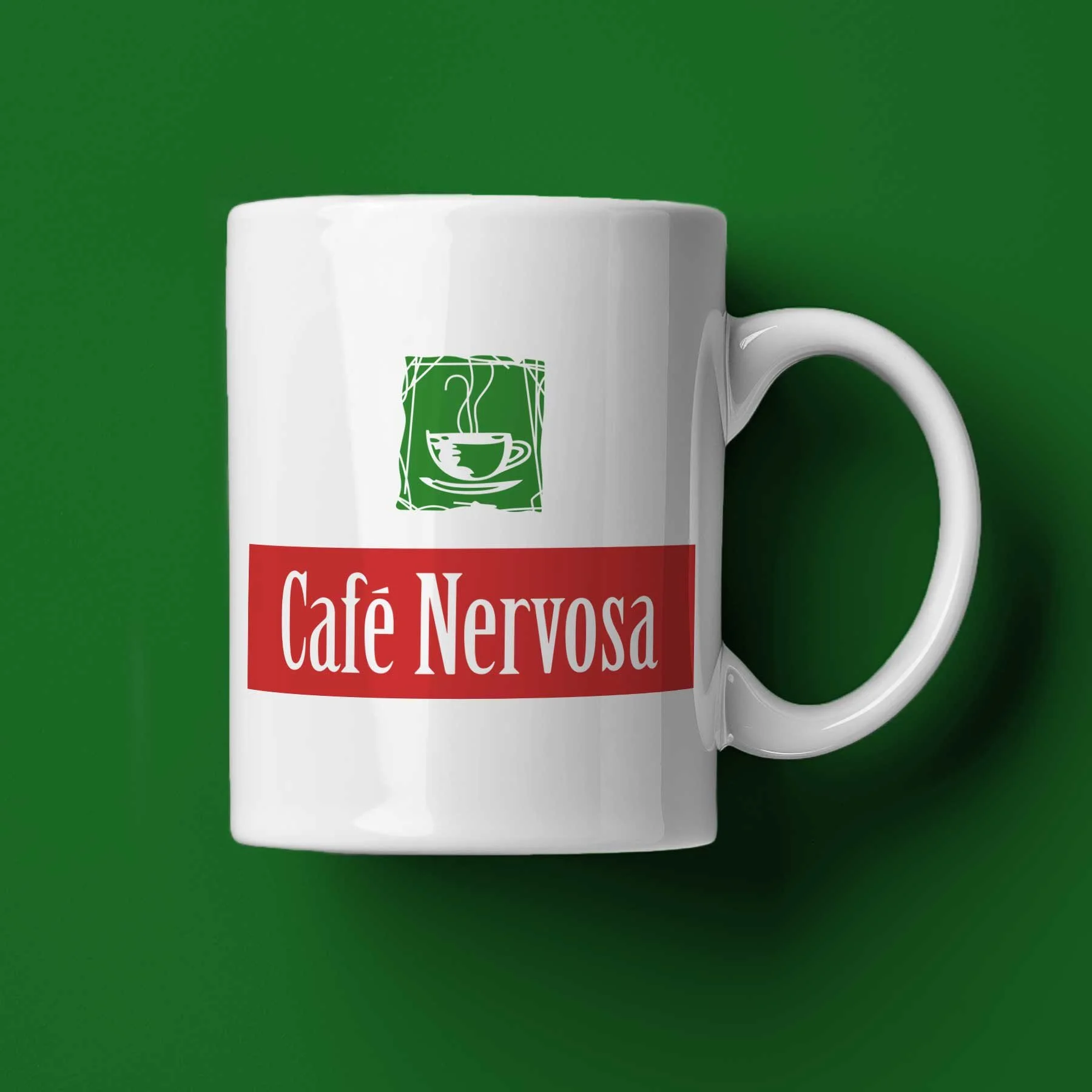 Café Nervosa Mug inspired by Frasier - Mugs