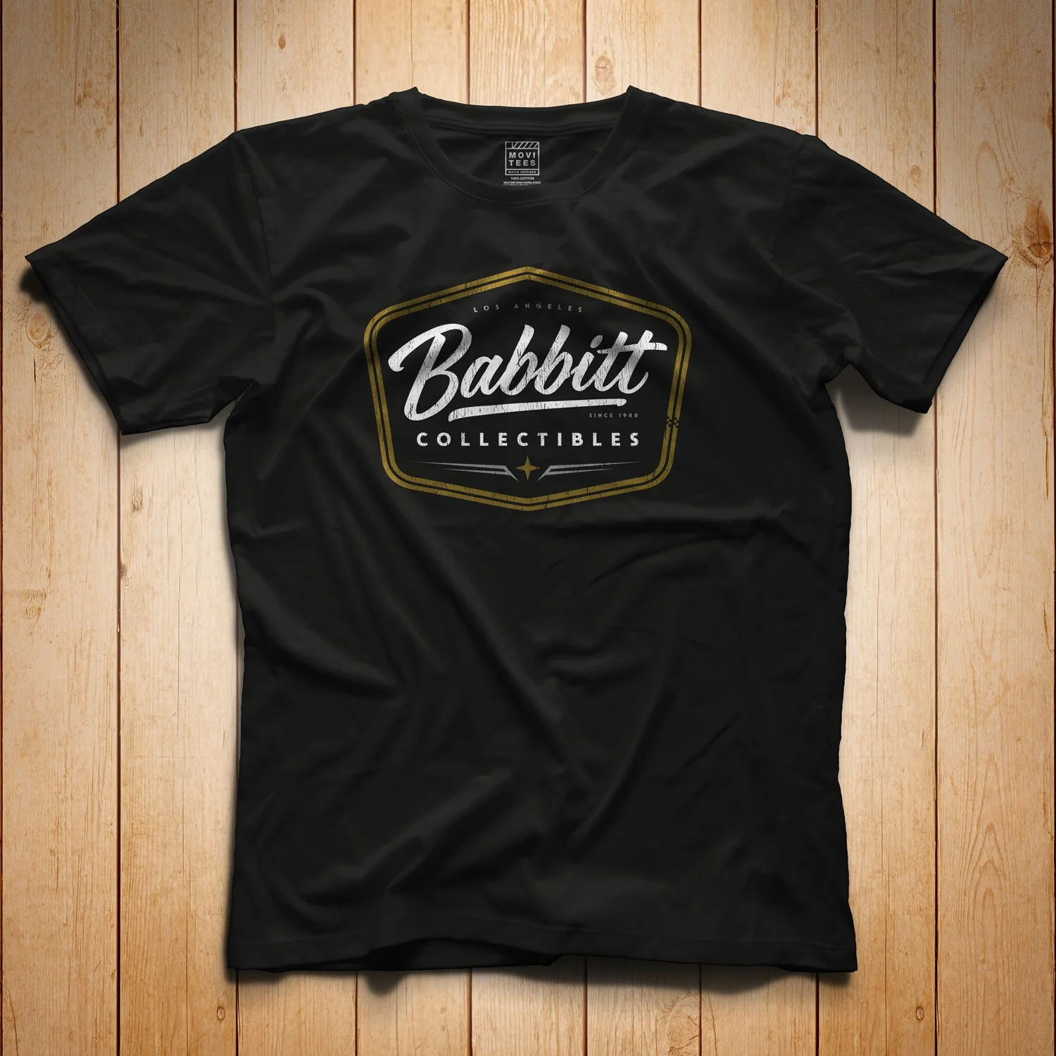Babbitt Collectibles T-shirt in Black. Get your "Rain Man"-inspired shirt in sizes S to 5XL, starting at just $21.49 with free shipping.