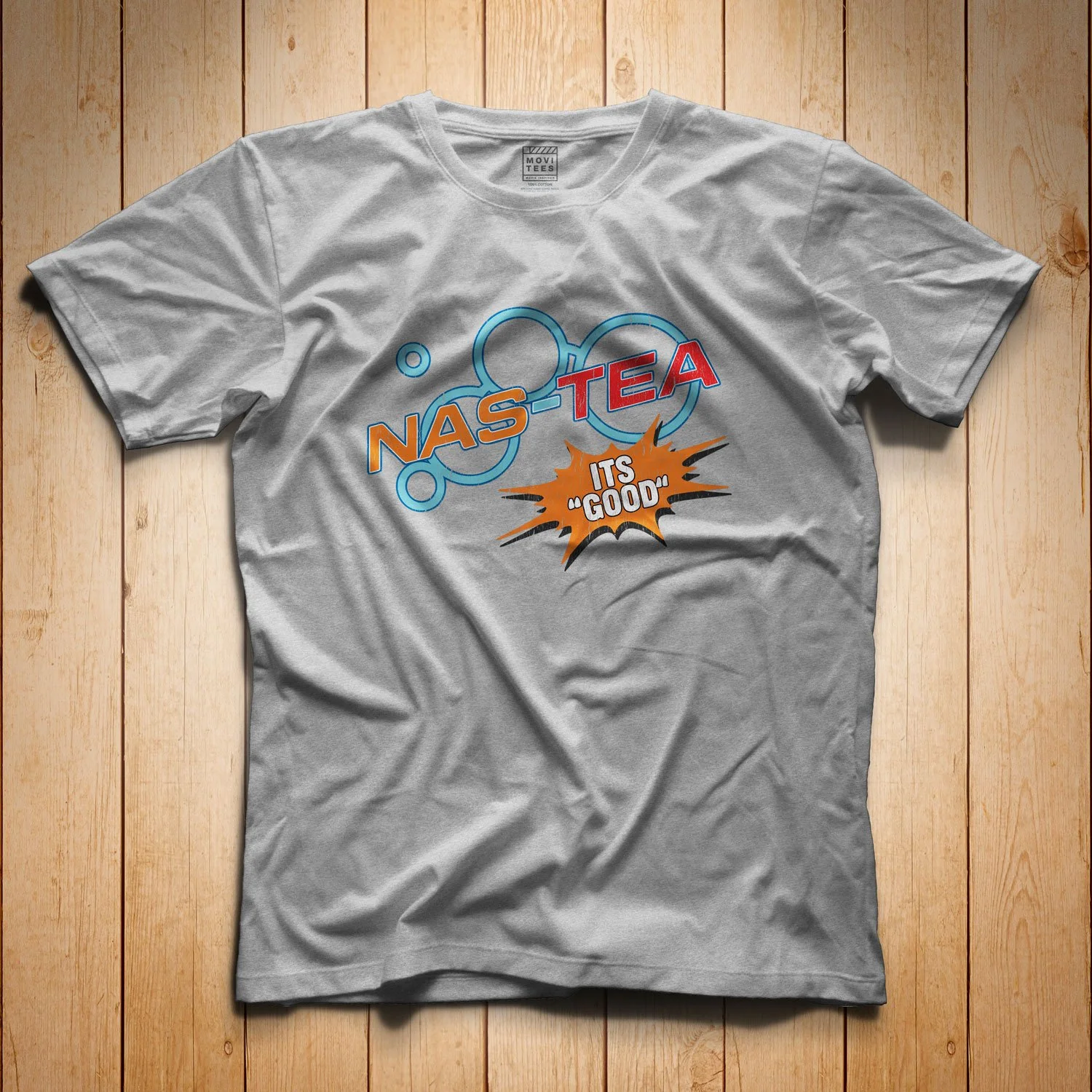 Nas-Tea T-Shirt in color Sport Grey, the movie Idiocracy Inspired T-shirt in sizes S-5XL from $21.49 with free shipping.