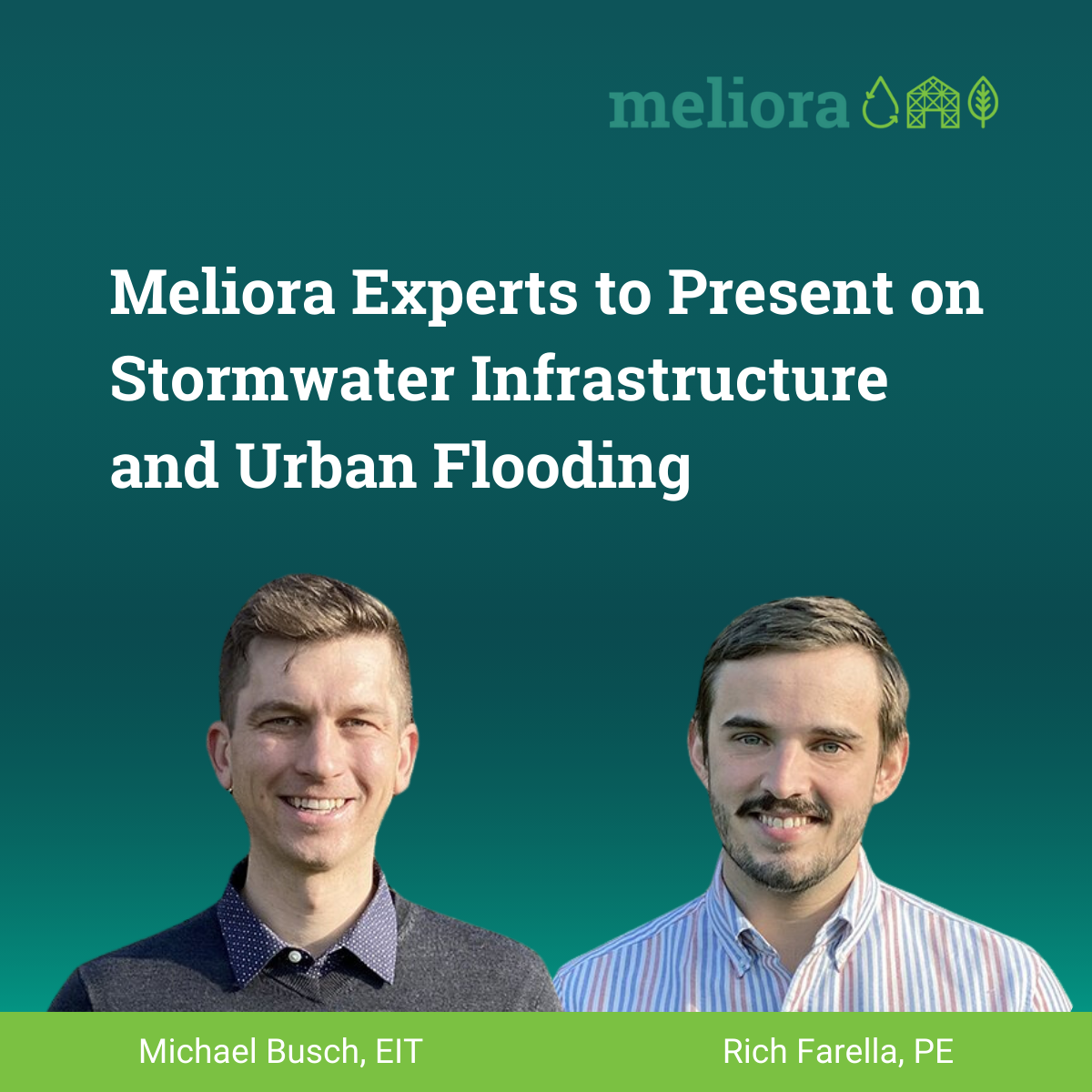 Meliora to Present on Stormwater Infrastructure and Urban Flooding at Stormwater Symposium&nbsp;