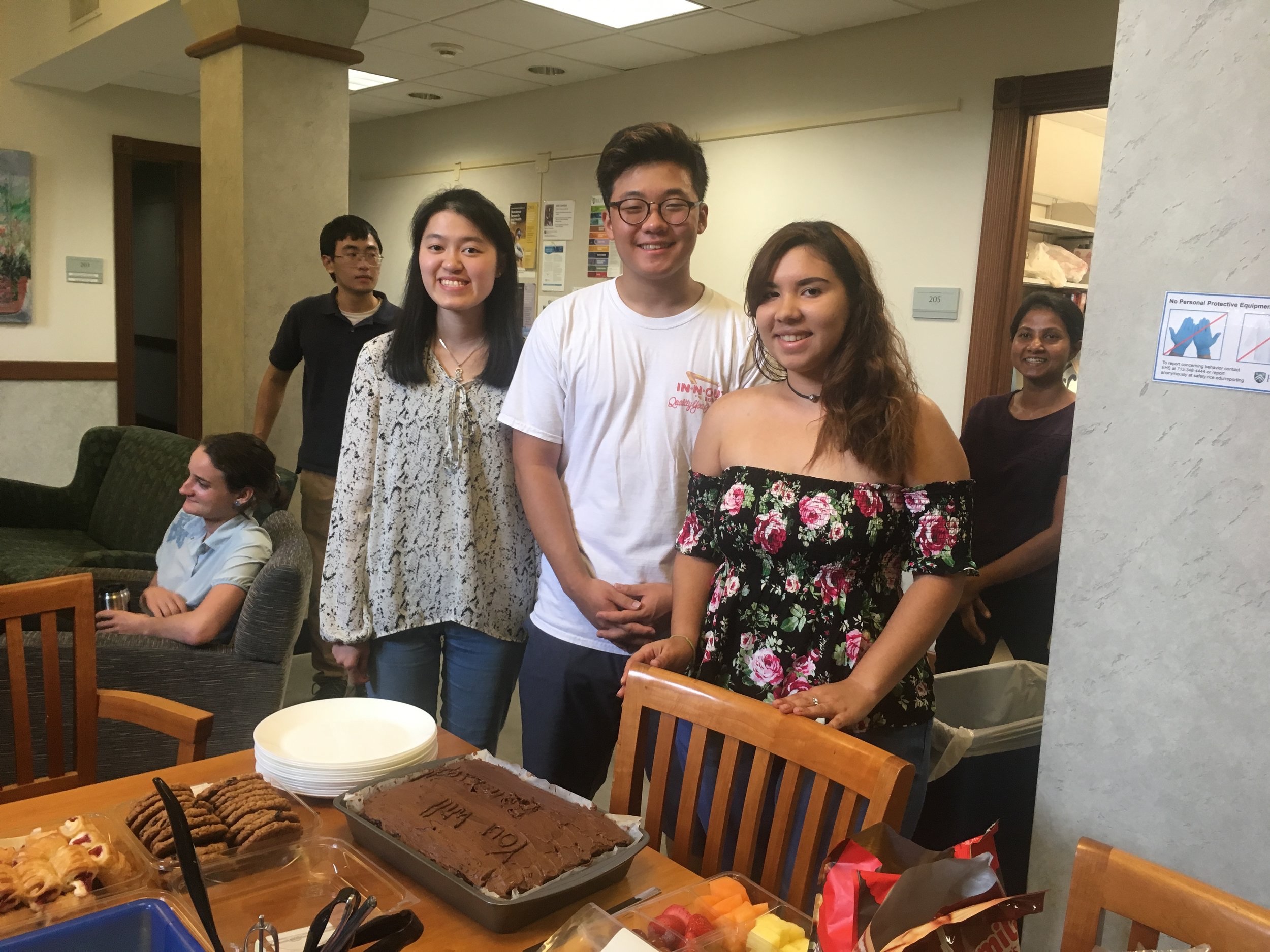 Bionetworks REU interns