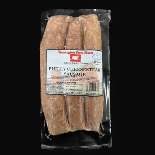 Beef Philly Cheesesteak Sausage