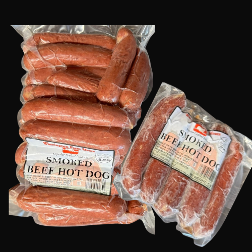 Smoked Beef Hot Dogs