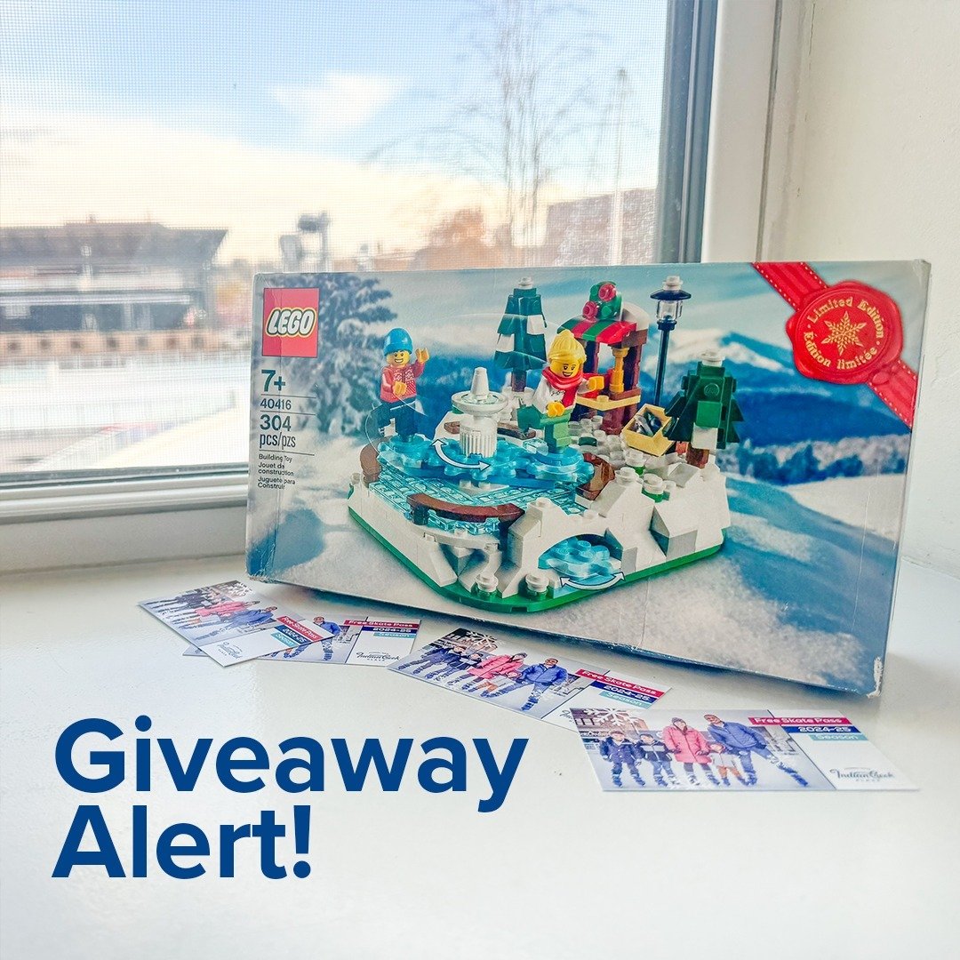 🧊🎁 Limited Edition Giveaway! 🎁🧊

It&rsquo;s time for some family fun! We&rsquo;re giving away a Limited Edition LEGO Ice Rink Set 🧱⛸️ AND 4 skate passes to the Indian Creek Plaza ice ribbon! ❄️

Imagine building memories at home AND on the ice&m