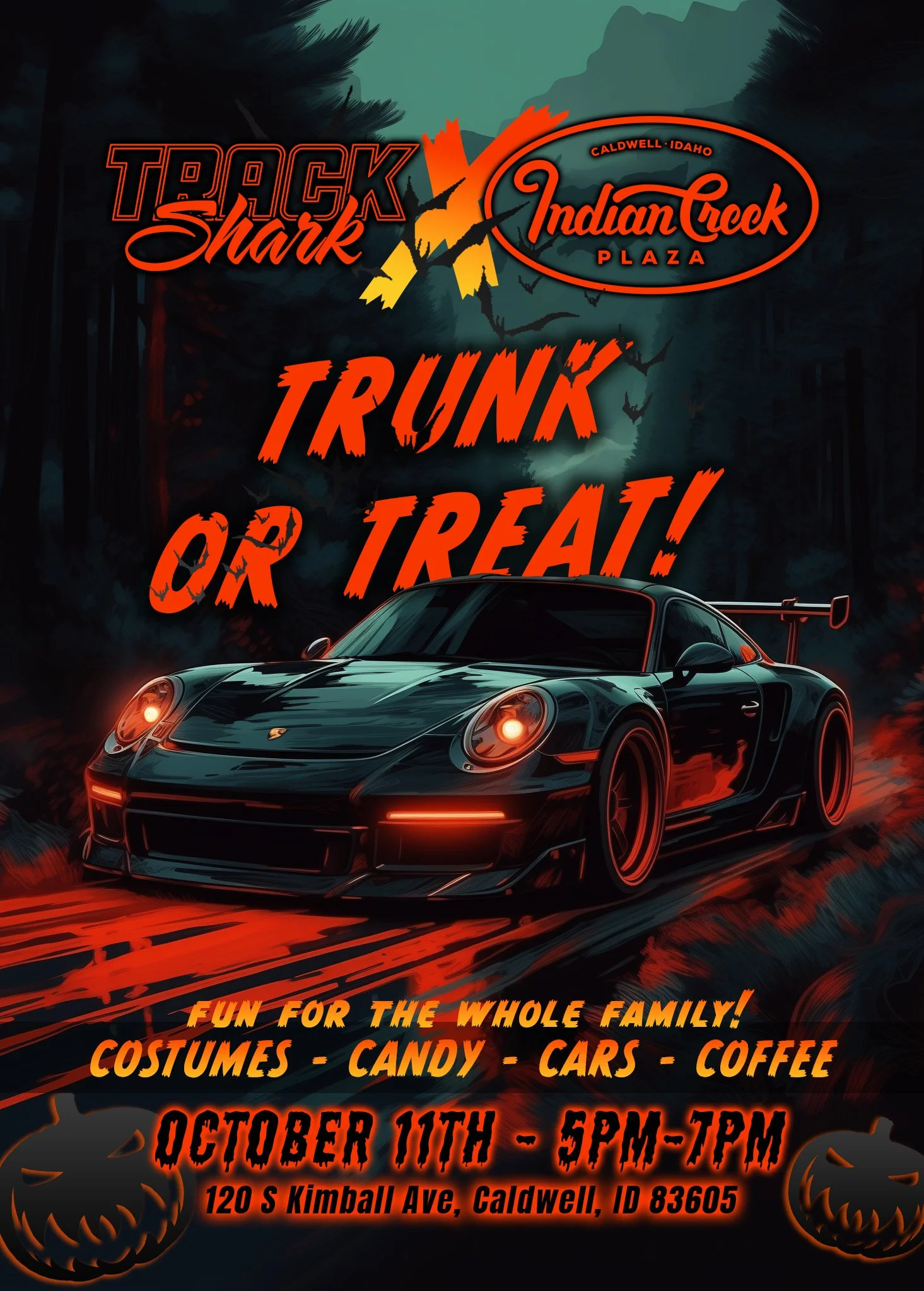 Trunk or Treat with Track Shark