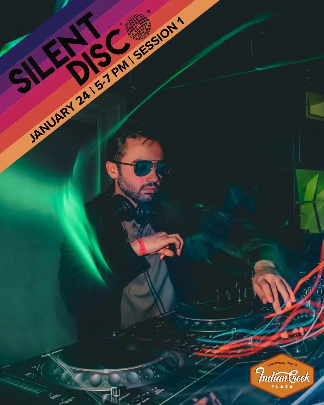 Silent Disco 2026 | January 24th
Ticket link in bio

FEATURED DJ | MAKE BELIEVE
He blends house, disco, funk, and soulful grooves into journeys made for movement and connection. Each set is guided by instinct &mdash; reading the room, elevating the m
