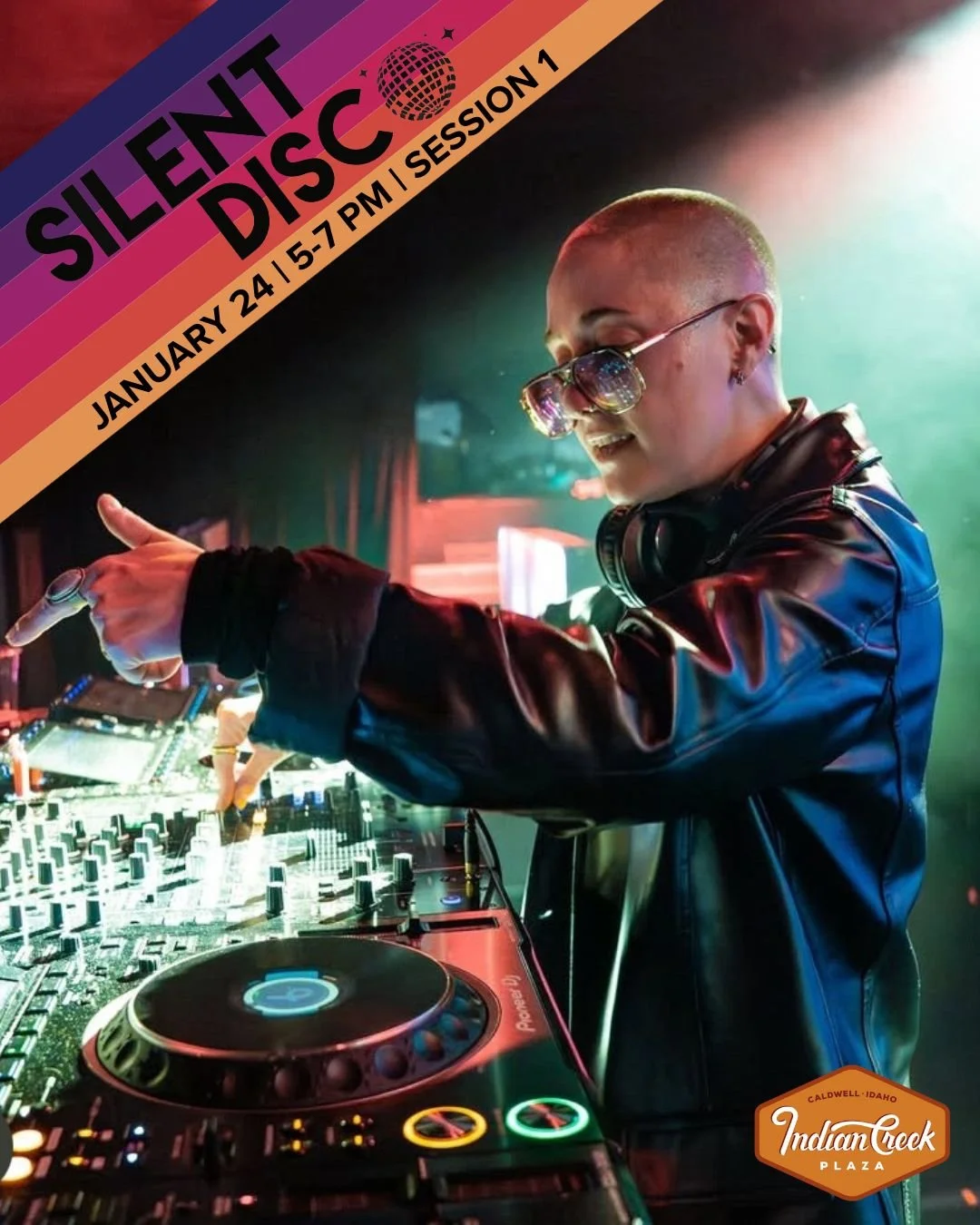 Silent Disco 2026 | January 24th
Ticket link in bio

Featured DJ | Jilly FM 
She always brings her love for the groove, soulful house and worldly rhythms to the stage. She aims for you to share an unforgettable experience with yourself and others on 