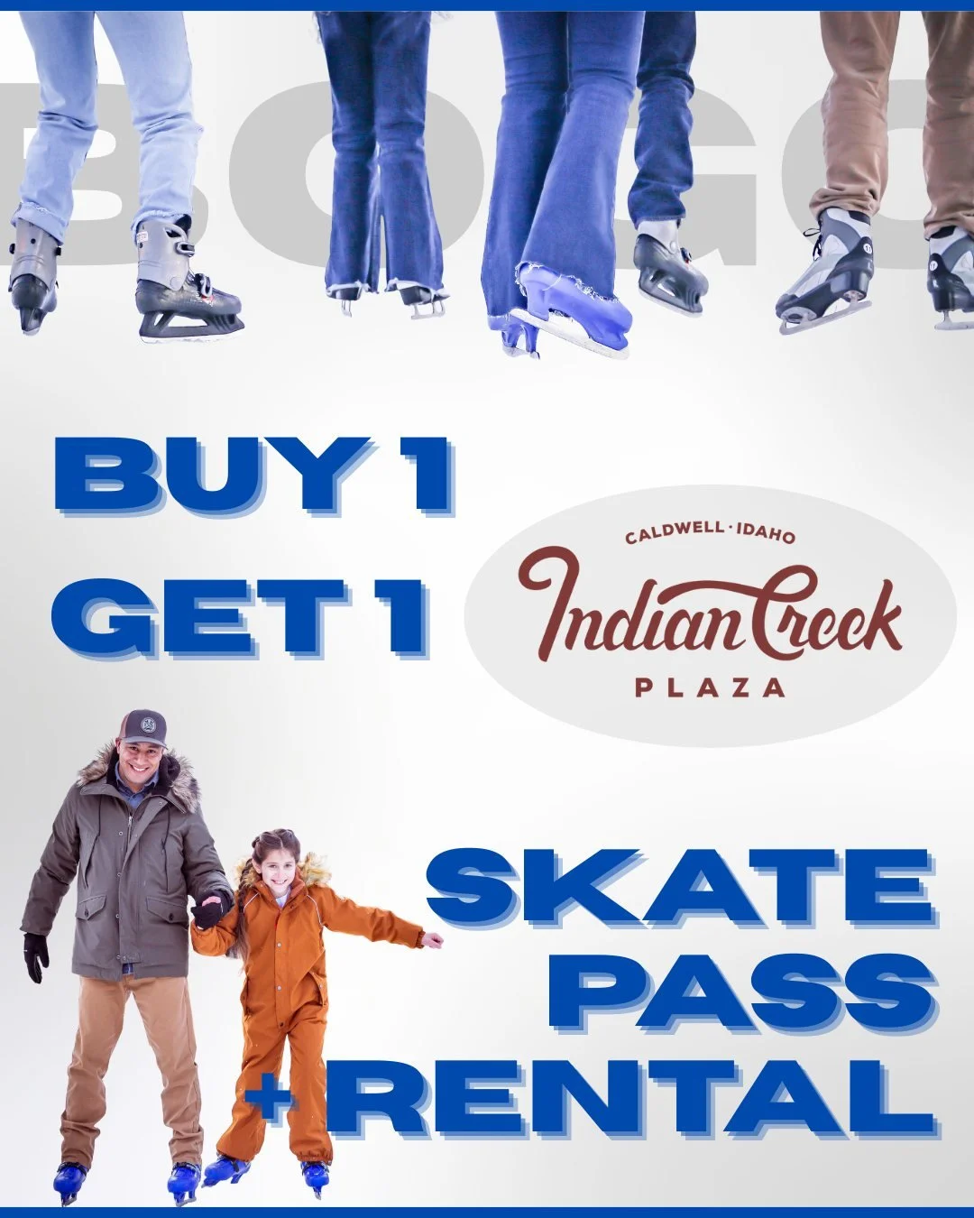 BOGO SKATE TICKETS!

This marks day 1 of the last week of skating, folks. We&rsquo;re soaking up every final moment of this incredible winter season. It&rsquo;s bittersweet; we&rsquo;re sad to see the ice go but thrilled for the upcoming Signature Ev
