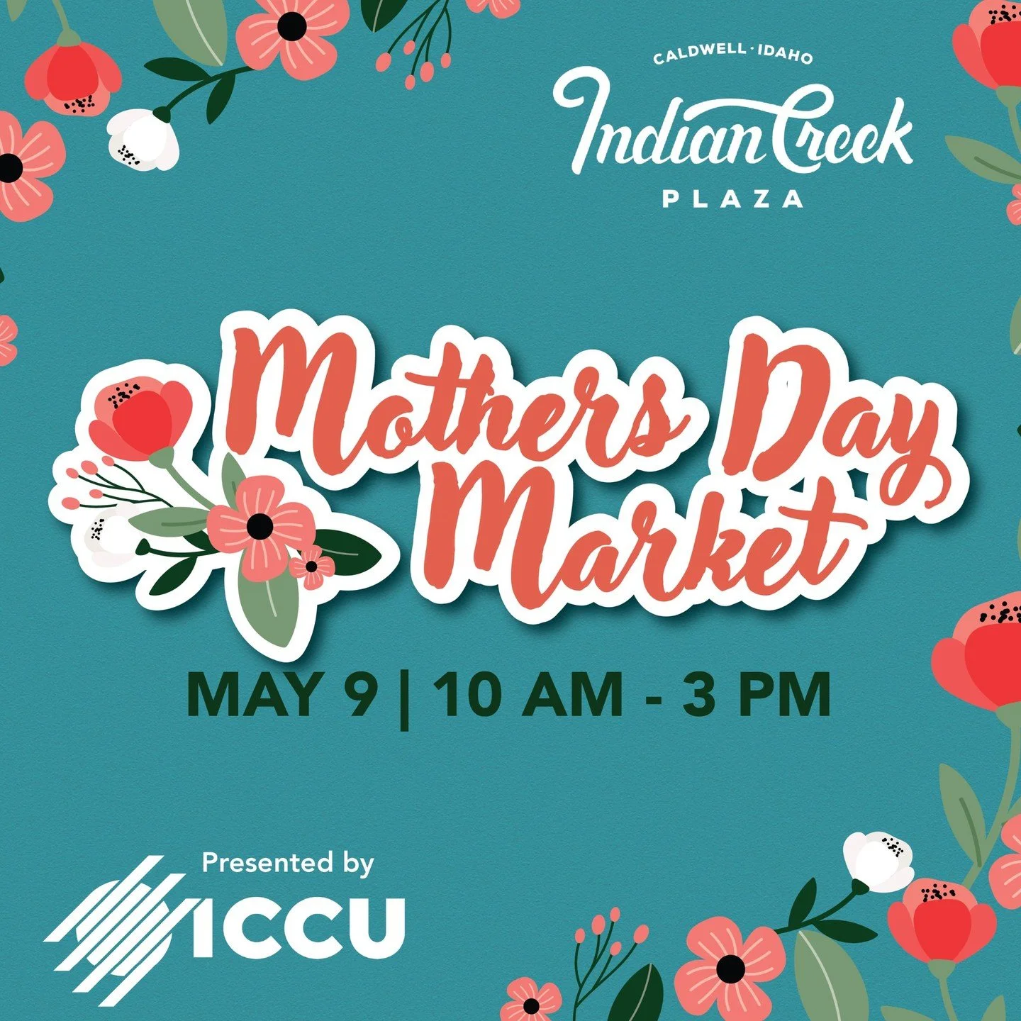 Mother's Day Market
May 9 from 10 AM to 3 PM

Join us at the Mother&rsquo;s Day Market for Idaho‑made sparkling wine mimosas, over 80 artisan vendors, live music, and sunshine along the creek. The perfect place to find something special for the moms 