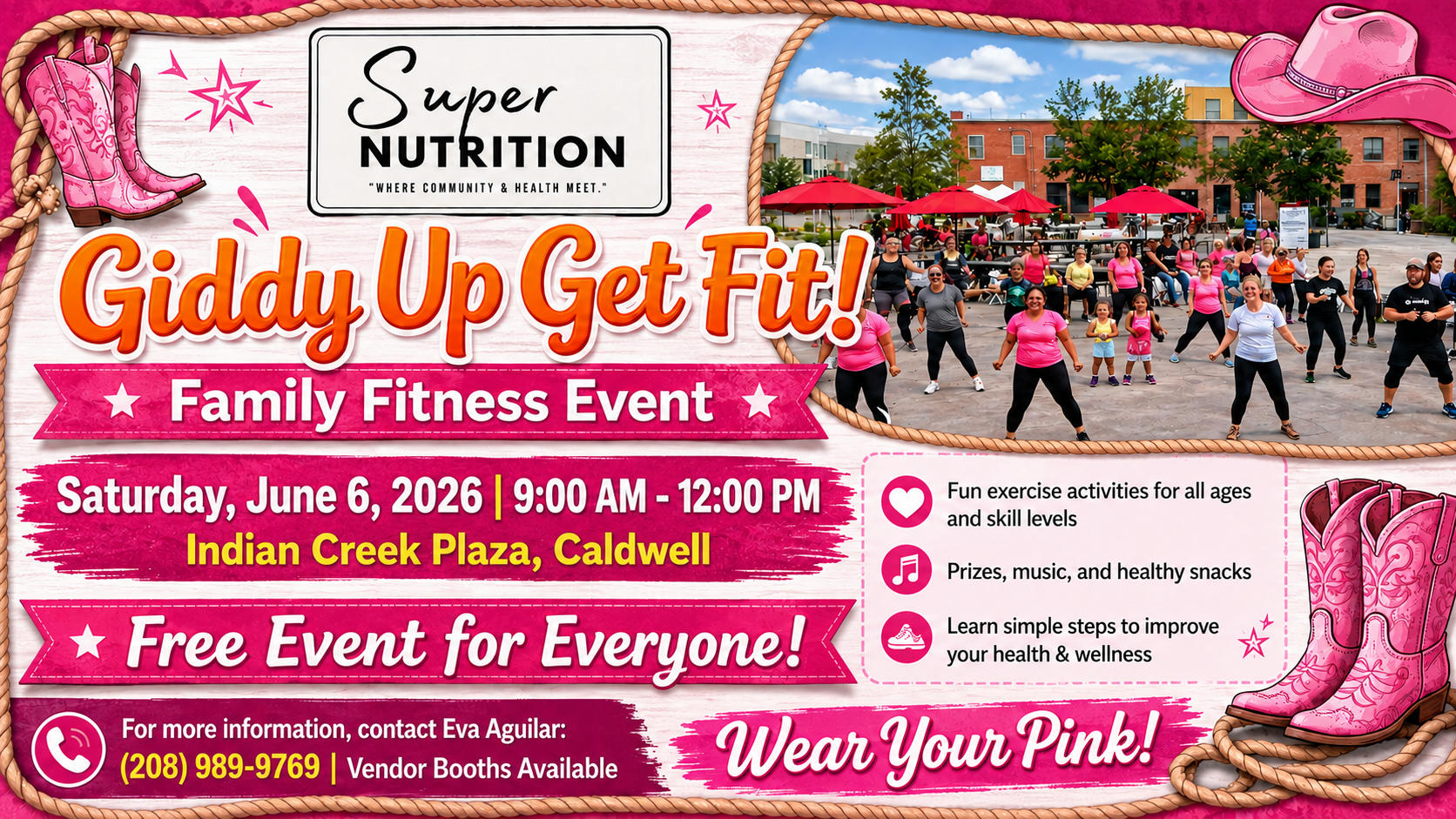 Giddy Up Get Fit! Family Fitness Event