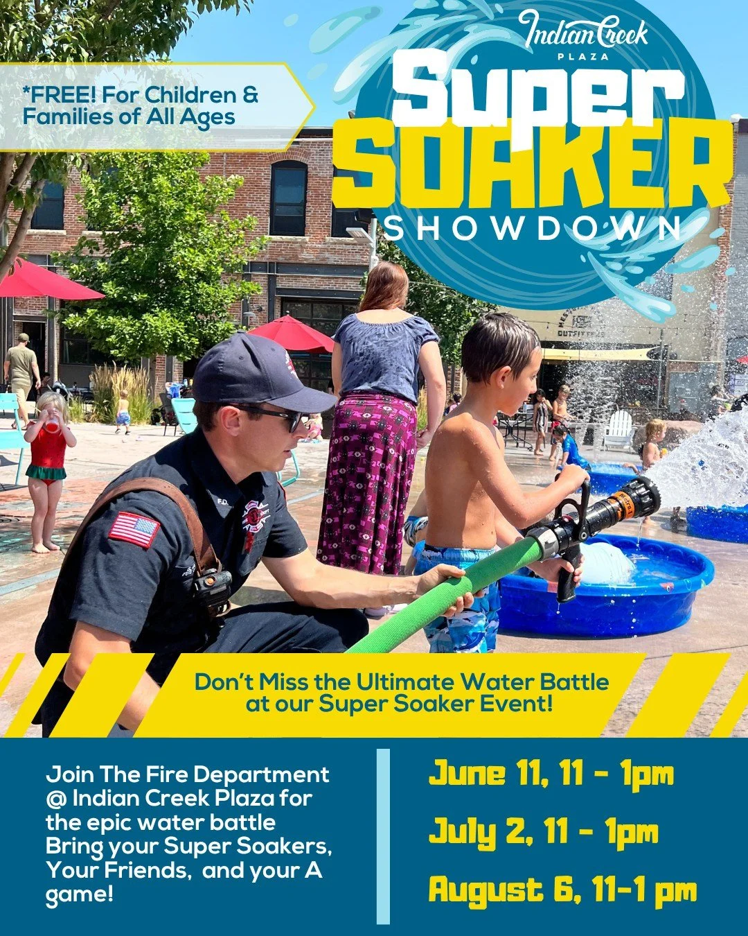 Super Soaker Showdown is back!
This Thursday from 11-1.

Who's going to win bragging rights for the summer: Caldwell Fire Dept. or Caldwell kids?

Save the date for July 2 from 11-1. We&rsquo;re hosting a second Super Soaker Showdown&mdash;this time 