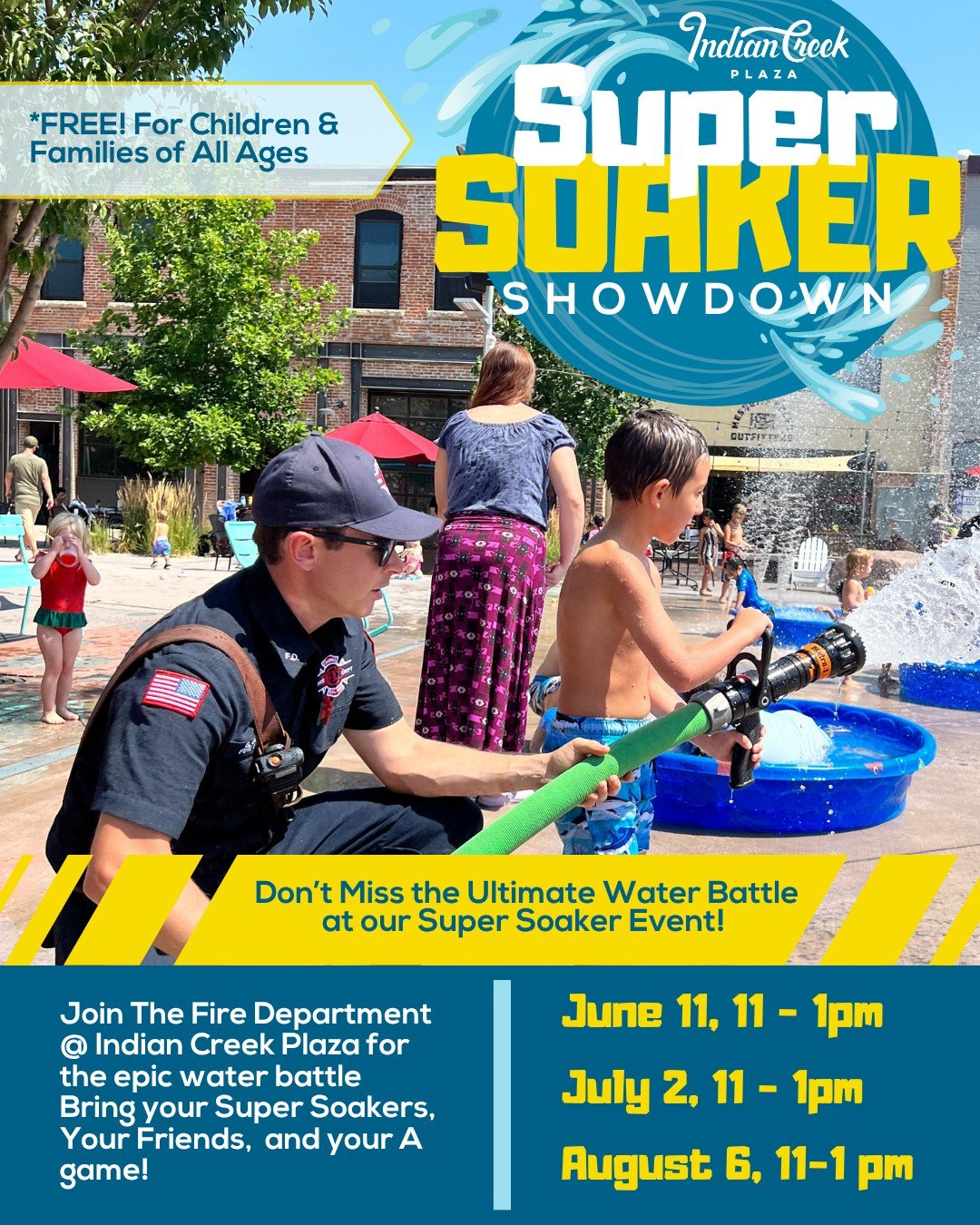 Super Soaker Showdown is back!
This Thursday from 11-1.

Who's going to win bragging rights for the summer: Caldwell Fire Dept. or Caldwell kids?

Save the date for July 2 from 11-1. We&rsquo;re hosting a second Super Soaker Showdown&mdash;this time 