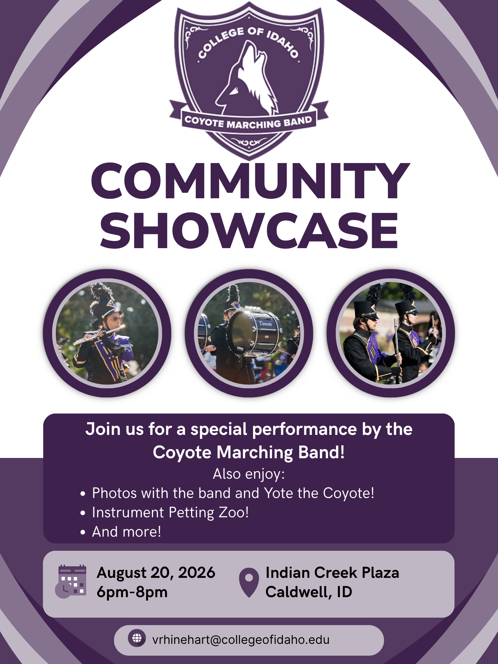 C of I Marching Band Community Showcase