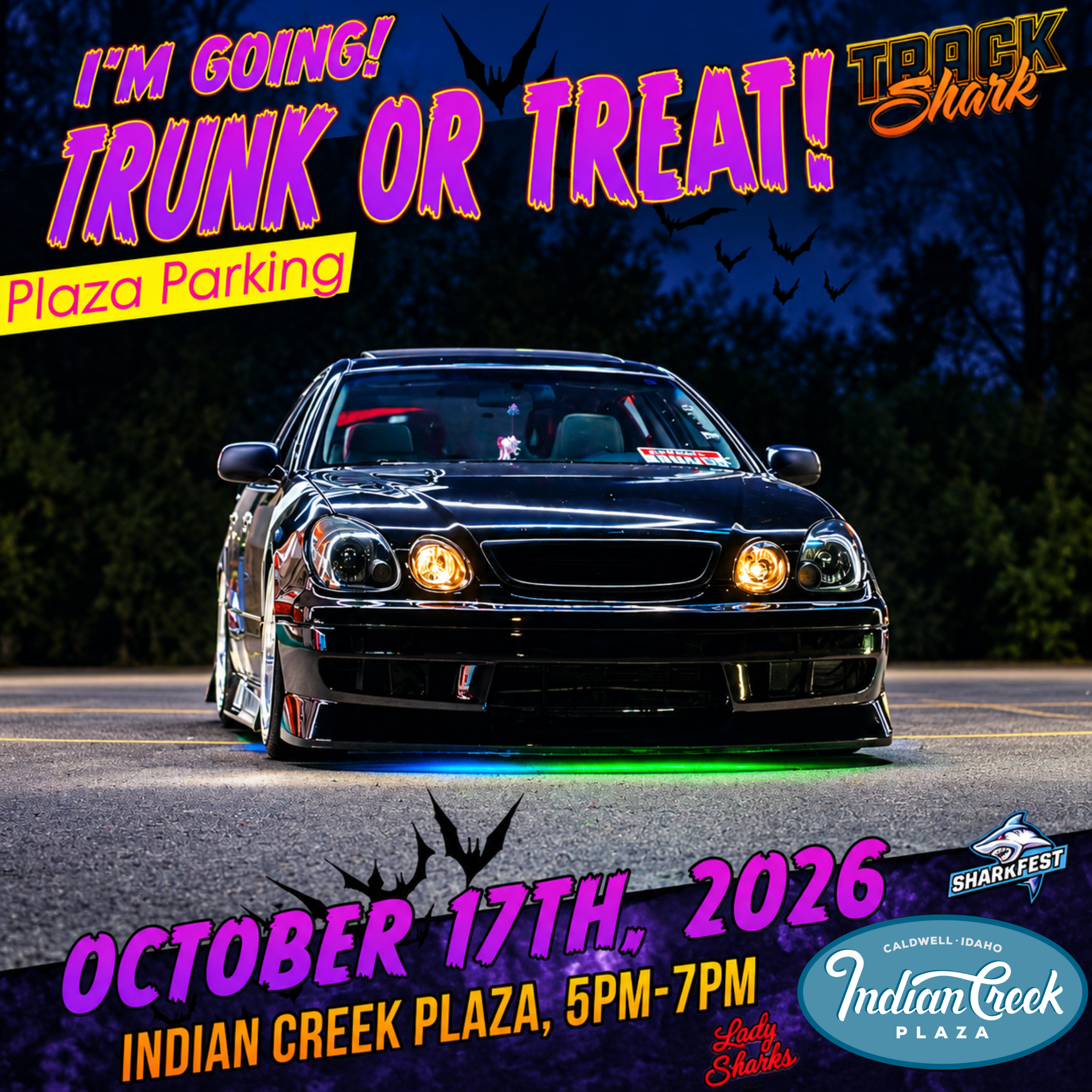 Trunk or Treat with Track Shark